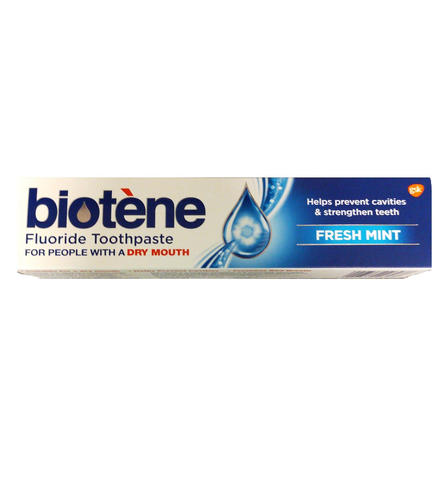 THREE PACKS of Biotene Toothpaste 100ml by Biotene