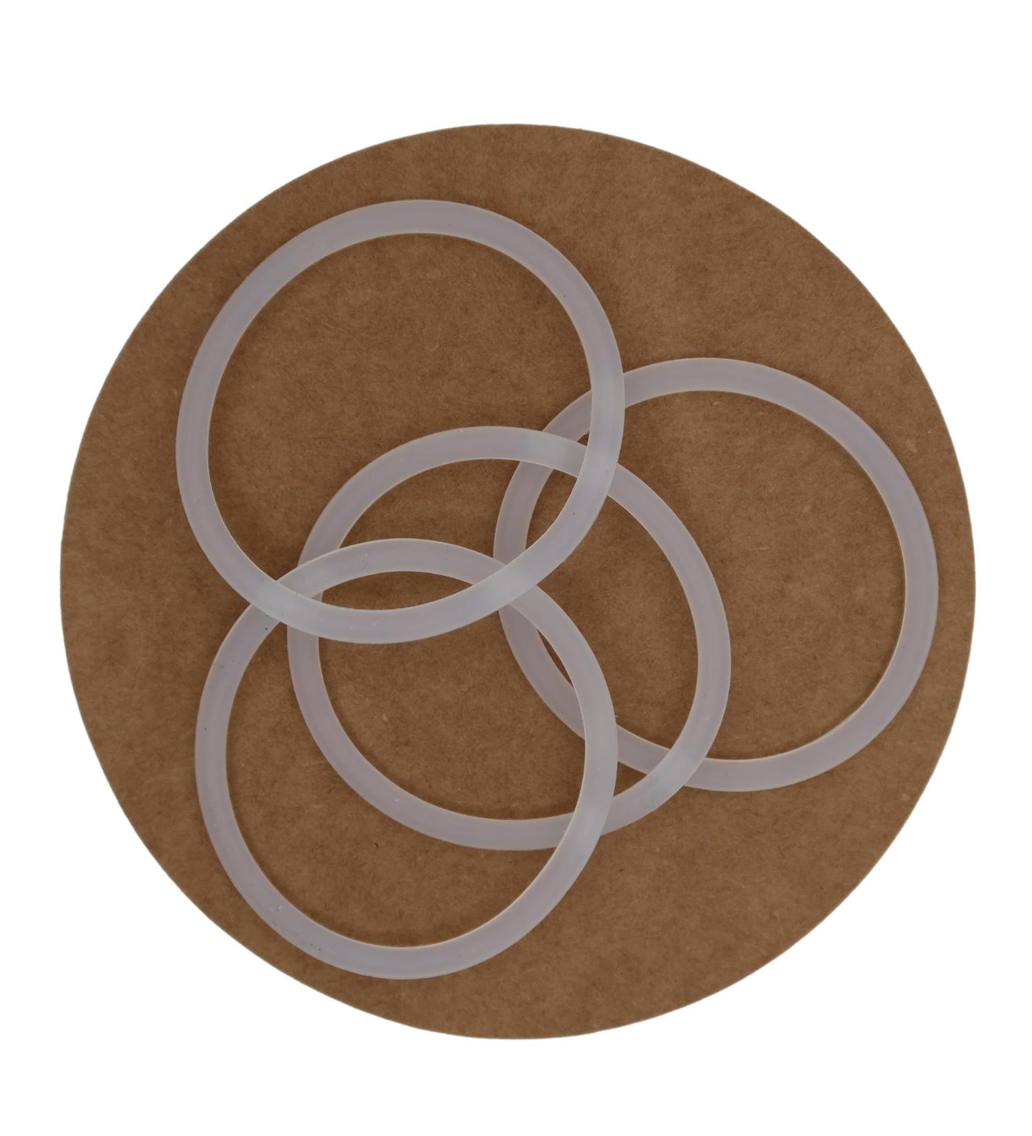 Non-Slip Transparent Silicone Hair Ties - Hook-Free Durable & Comfortable | International Shipping - Buy Online on GoSupps.com