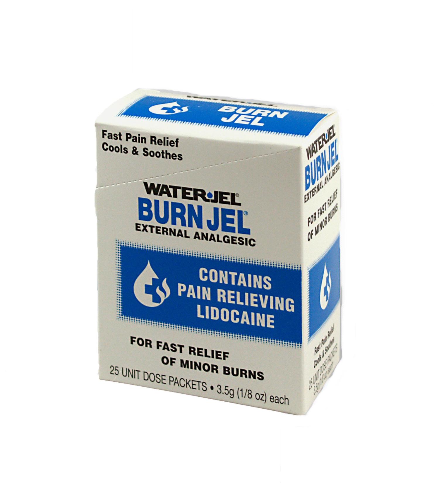 Medique Products 66622 Water Jel Burn Jel, Unit Dose, 25 Per Box