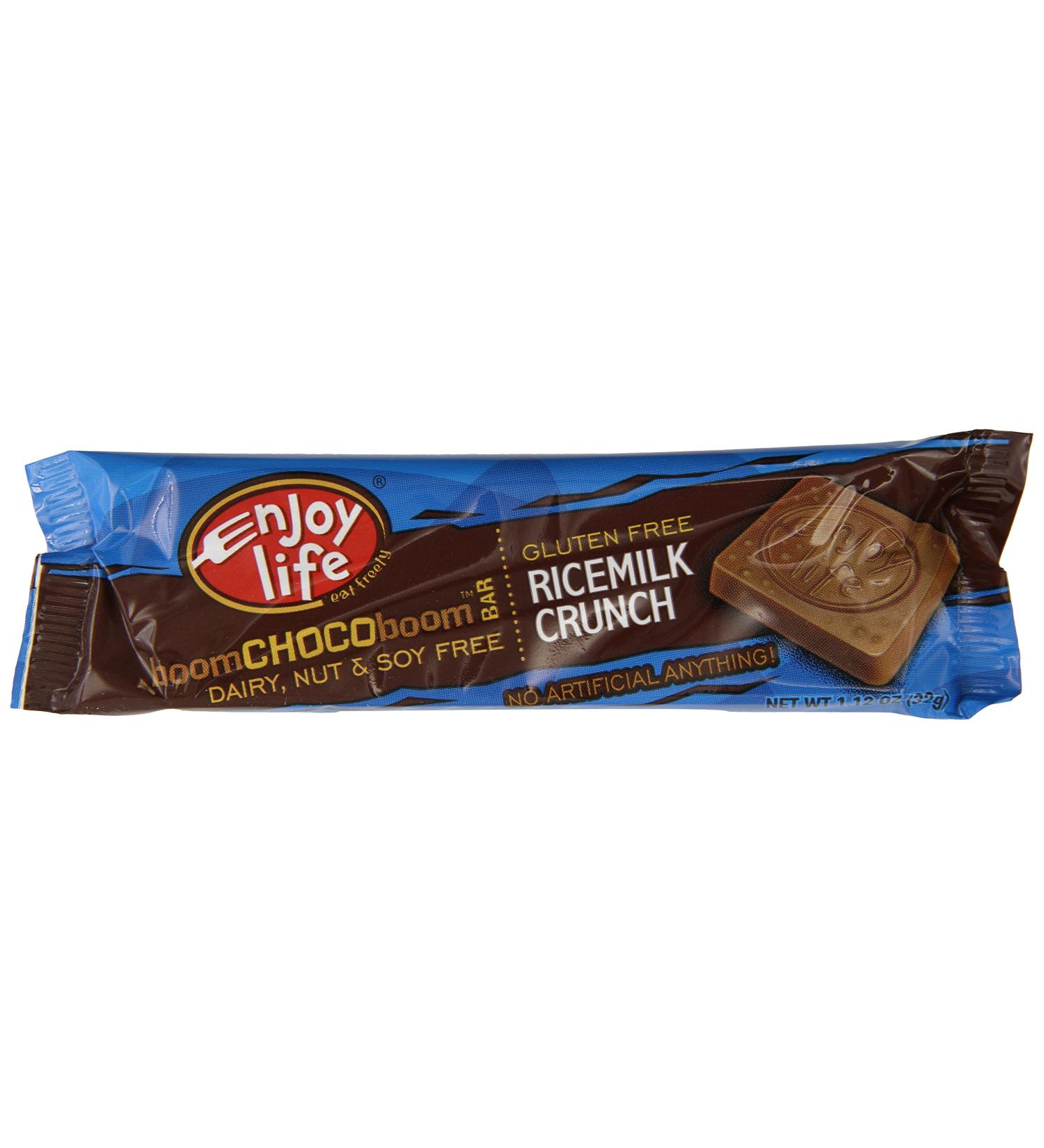 Enjoy Life Foods Chocolate Rice Milk Crunch Bars - 1.12 oz (Gluten-Free, Vegan) - Buy Online on GoSupps.com