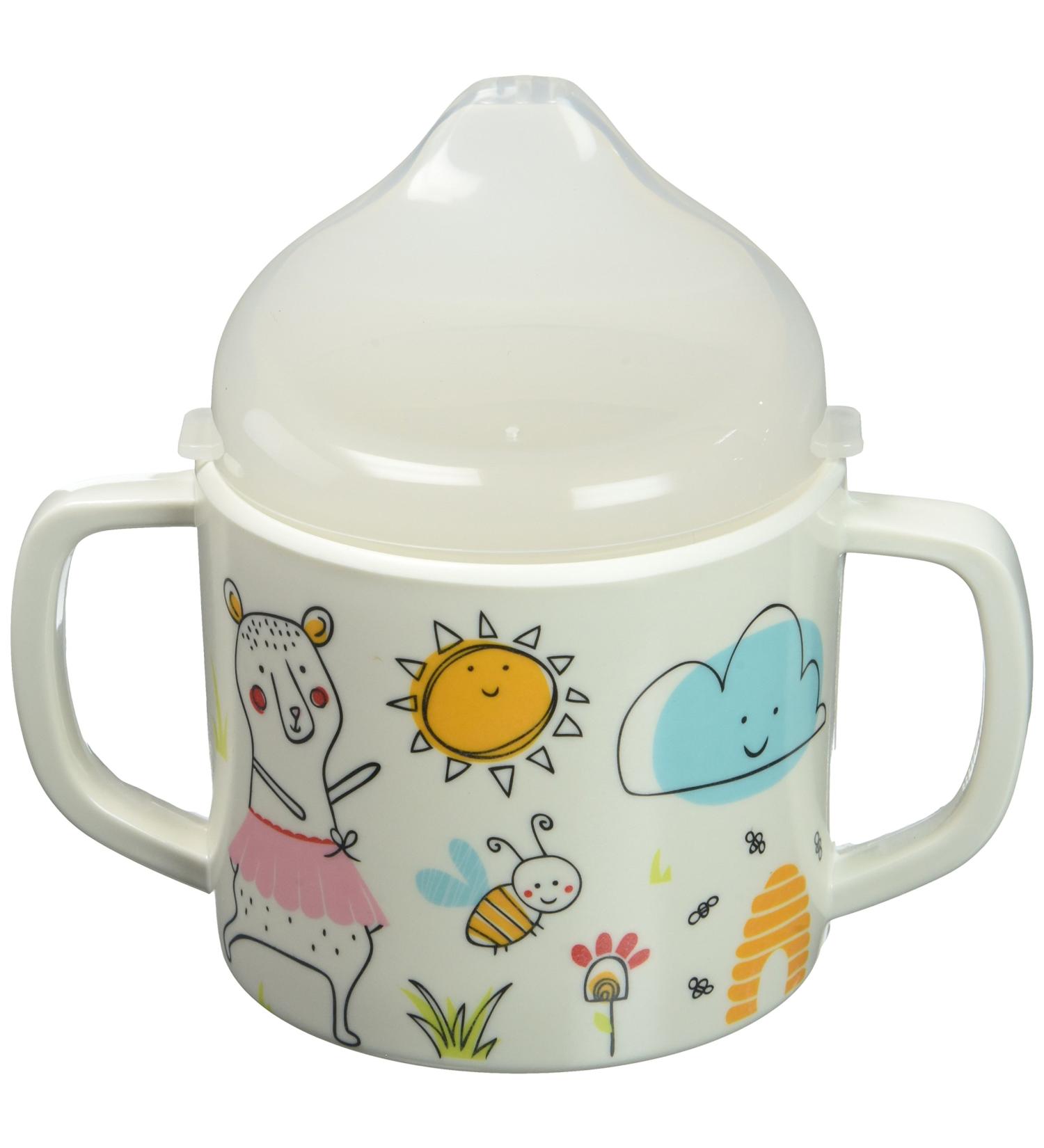 SugarBooger Sippy Cup  Clementine The Bear