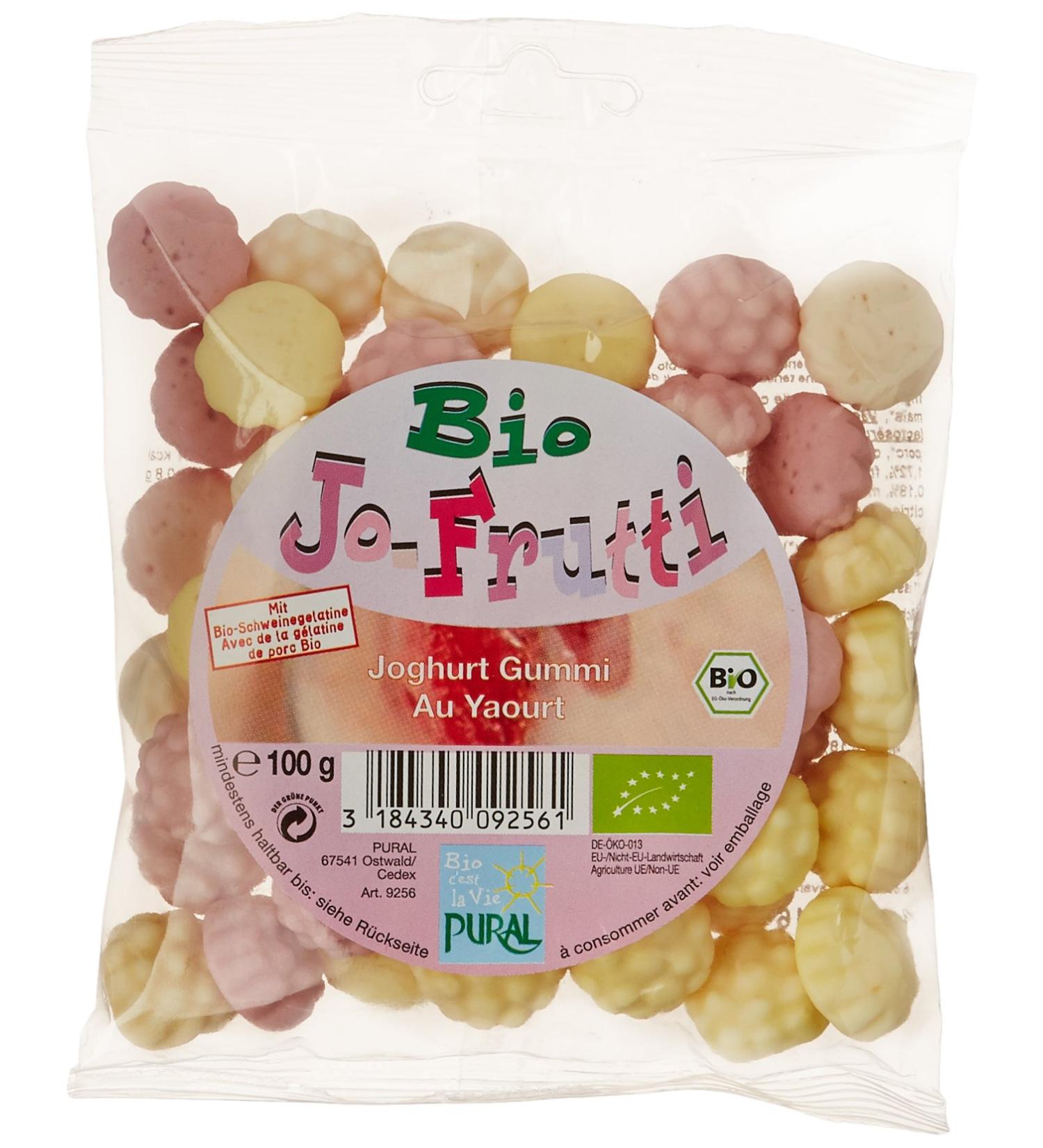 Pural Jo-Frutti Organic Sweets 100g - Buy Online on GoSupps.com