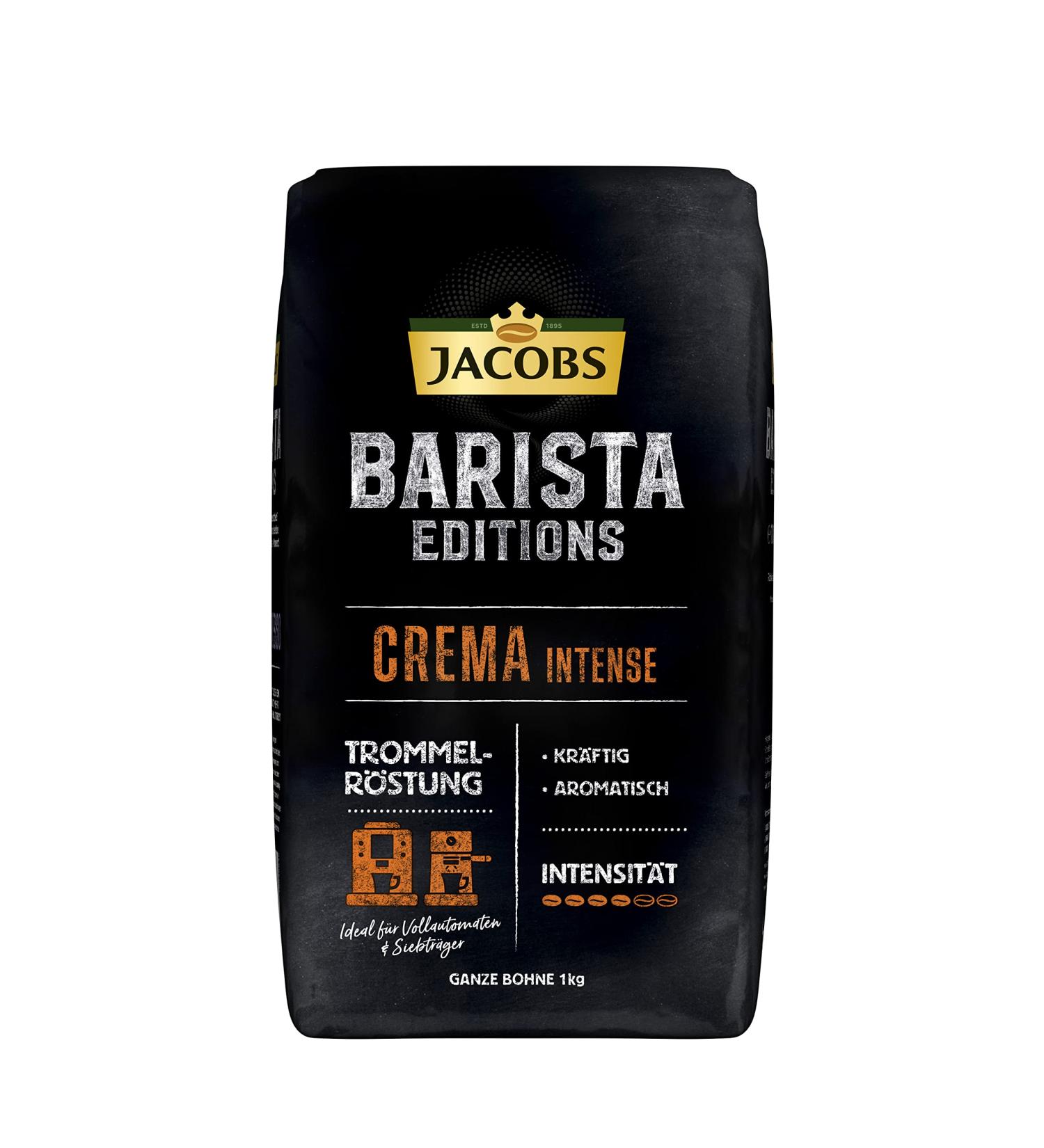 Buy Jacobs Coffee Beans Barista Editions 1000g - Crema Intense | International Shipping - Buy Online on GoSupps.com