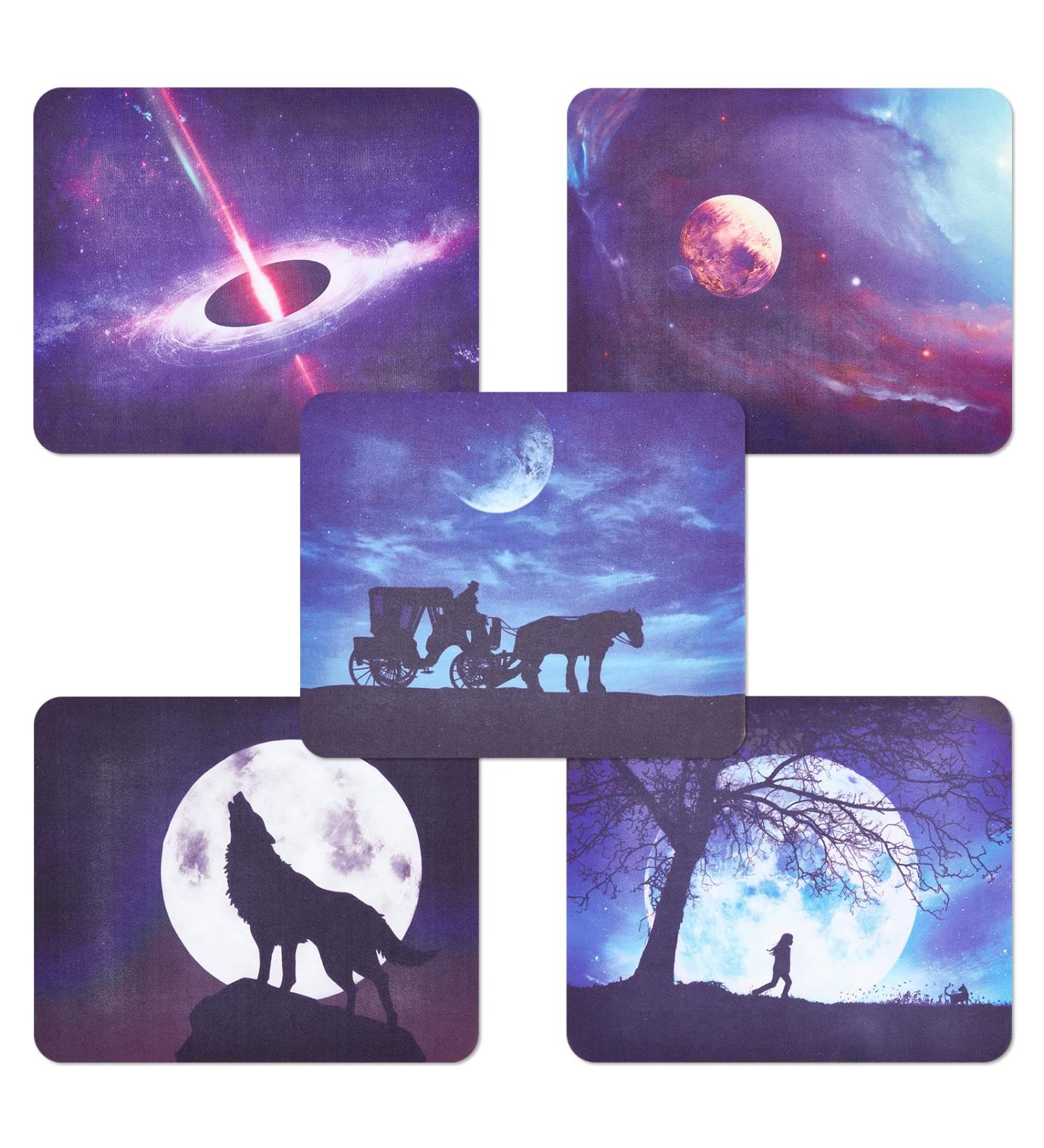 CREATCABIN 20-Piece Vintage Glasses Cleaning Cloth Set - Soft Reusable Microfiber Wipes with Starry Sky Designs for Eyeglasses Sunglasses Phones & More - Buy Online on GoSupps.com