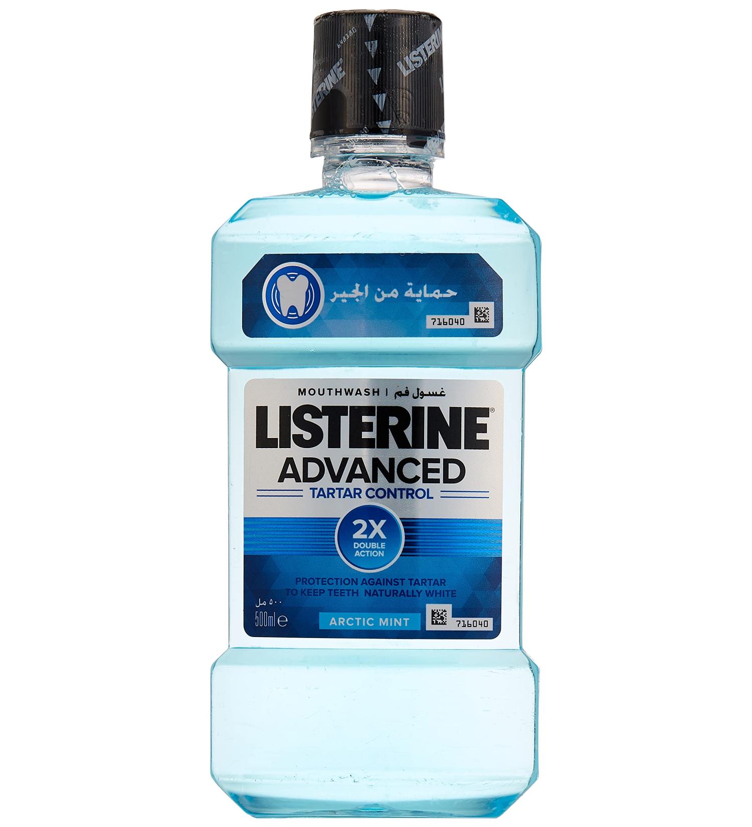 Buy Listerine Advanced Tartar Control - Effective Oral Care for Healthy Teeth & Gums | International Shipping Available - Buy Online on GoSupps.com