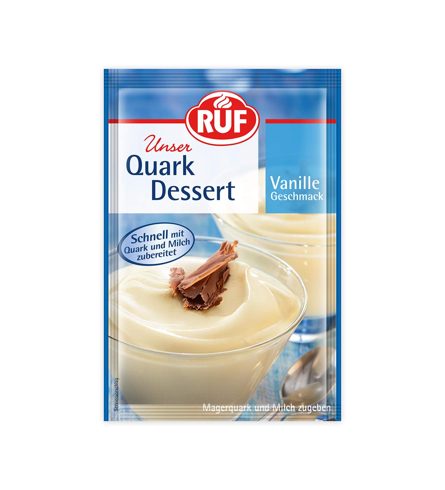 Buy Super Creamy Vanilla Call Curd Dessert - Quick & Tasty Milkshake Base | 20 x 55g | International Shipping - Buy Online on GoSupps.com