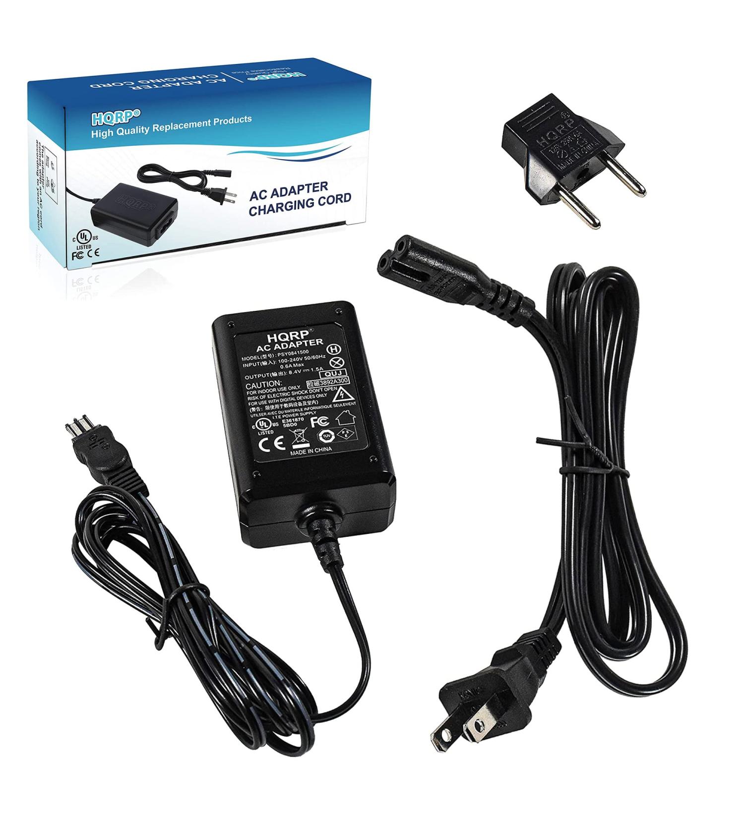HQRP 8.4V AC Adapter Charger for Sony HandyCam CCD-TRV Series Camcorders - Buy Online on GoSupps.com