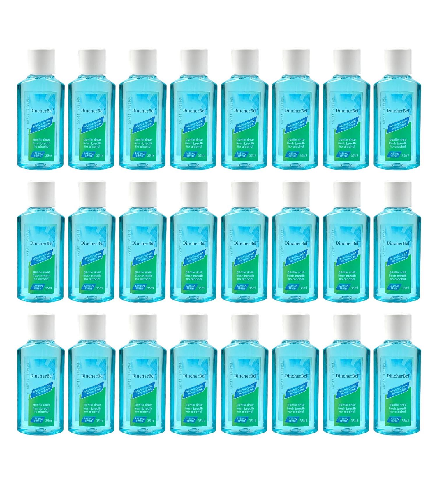 Mouthwash Travel Size Portable Original Mint Mini Mouthwash Bulk 35ml/1.2oz (24Pack Mint) Mint 28.8 Fl Oz (Pack of 1) - Buy Online on GoSupps.com