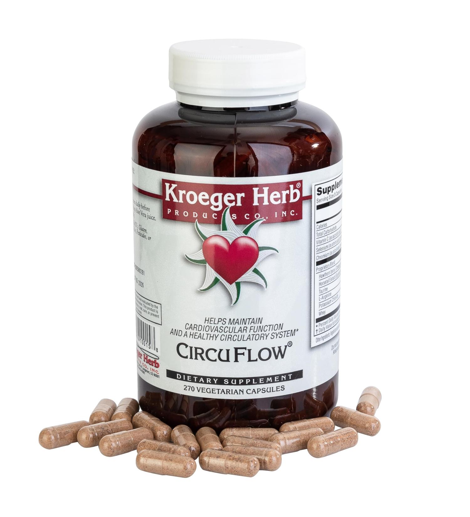 Kroeger Herb Circu Flow 270 caps - Buy Online on GoSupps.com