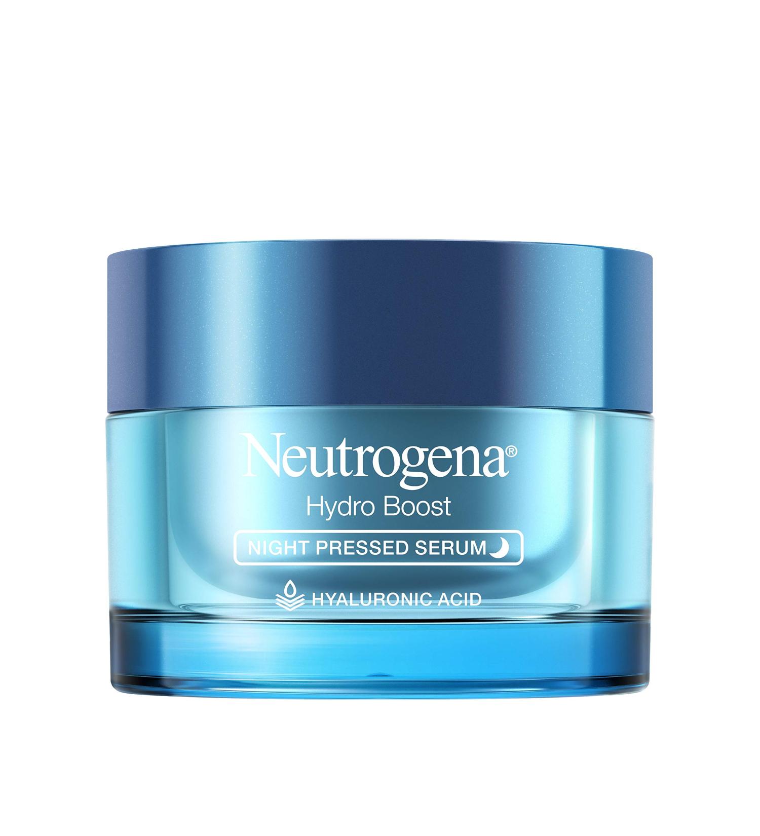 Neutrogena Hydro Boost Night Pressed Serum 1.7 oz - Deep Hydration & Anti-Aging - Buy Online on GoSupps.com