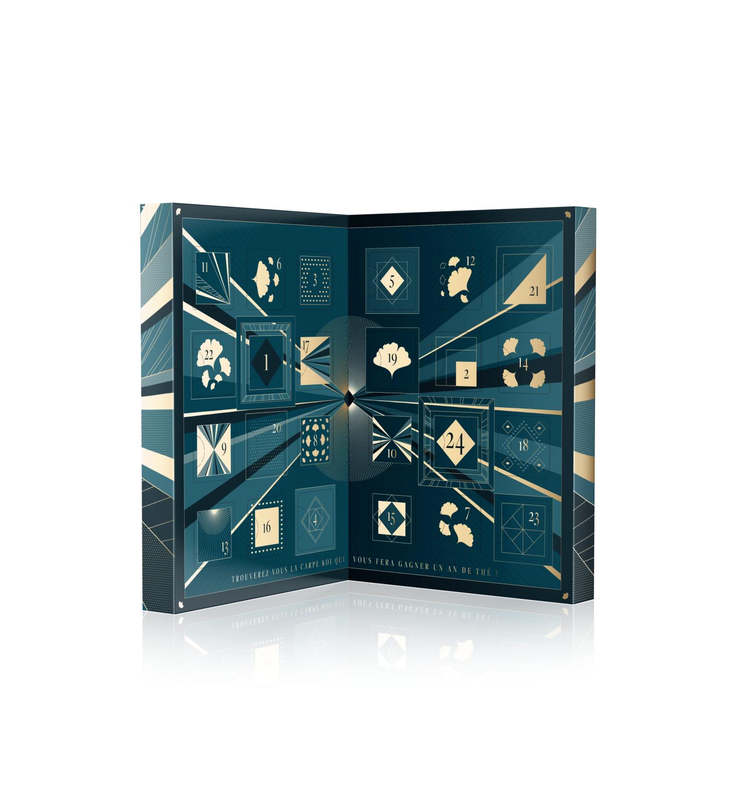 Th s de la Pagode - Organic Teas & Infusions Advent Calendar - Green Teas White Tea Black Teas Health & Well-Being Teas T - Buy Online on GoSupps.com