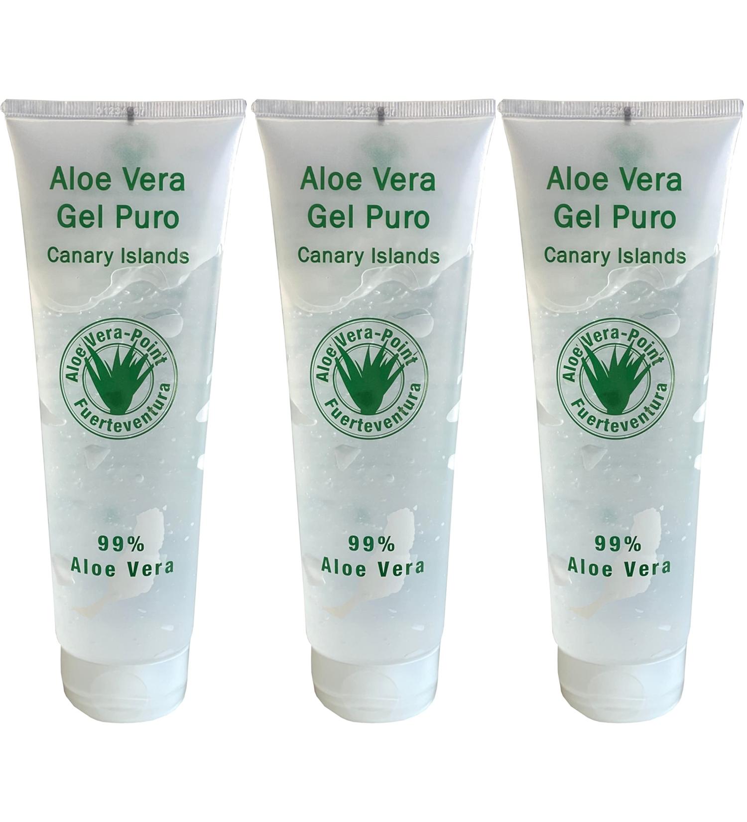 Aloe Vera Point Gel 99% Aloe Vera 250ml - 3 units - Buy Online on GoSupps.com