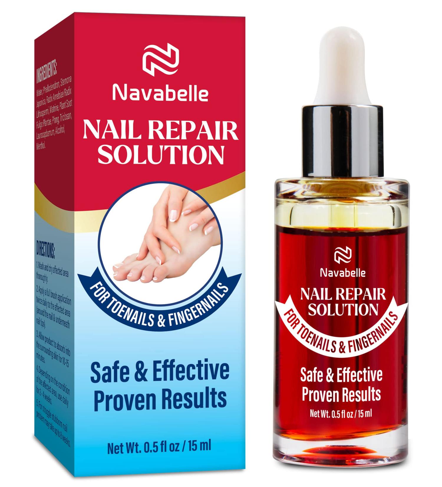 Extra Strength Toe Nail Fungus Treatment - Nail Repair Solution for Damaged Nails - Buy Online on GoSupps.com