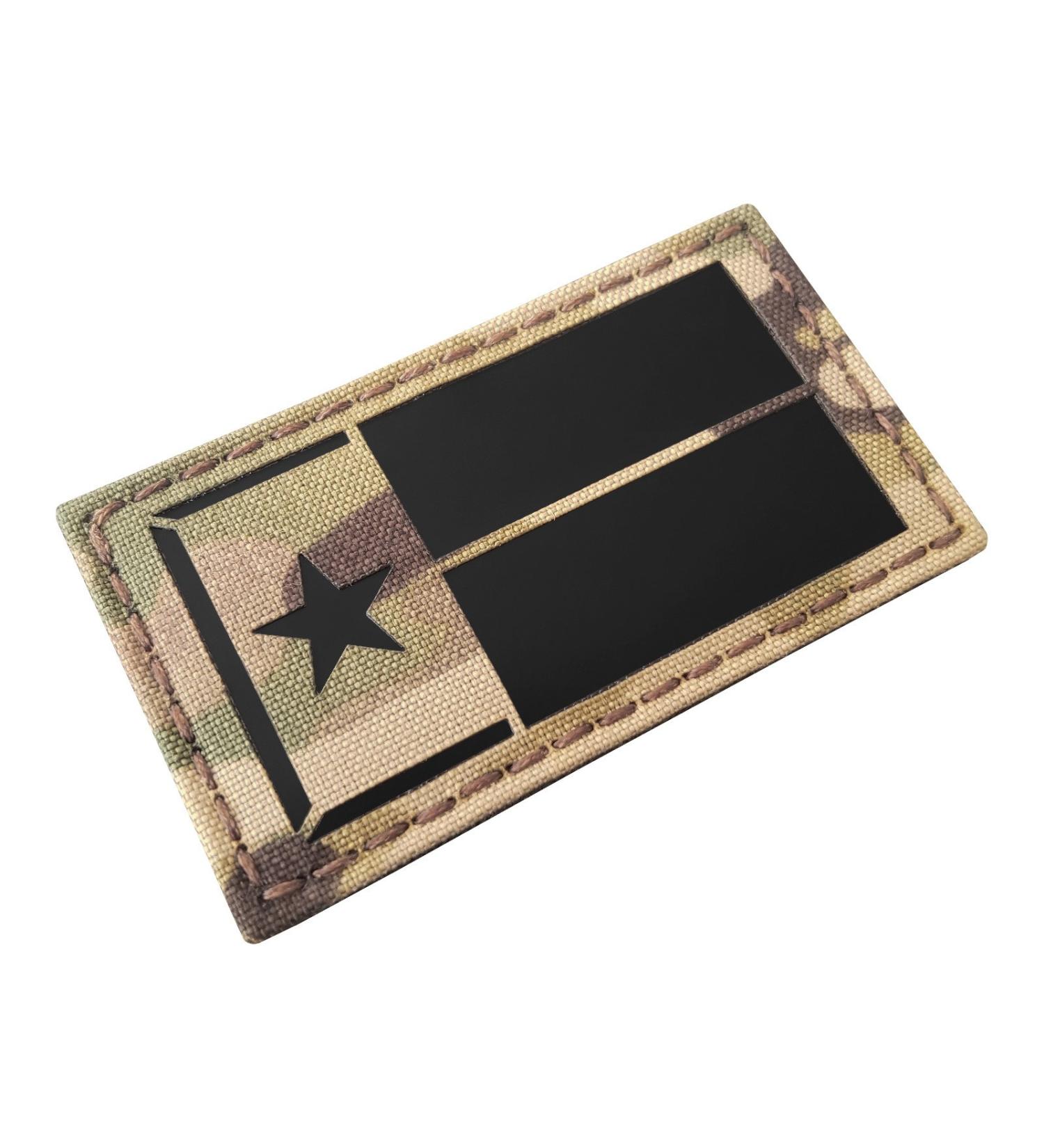 Multicam Infrared IR Texas Lone Star Flag 3.5x2 IFF Tactical Morale Fastener Patch - Buy Online on GoSupps.com