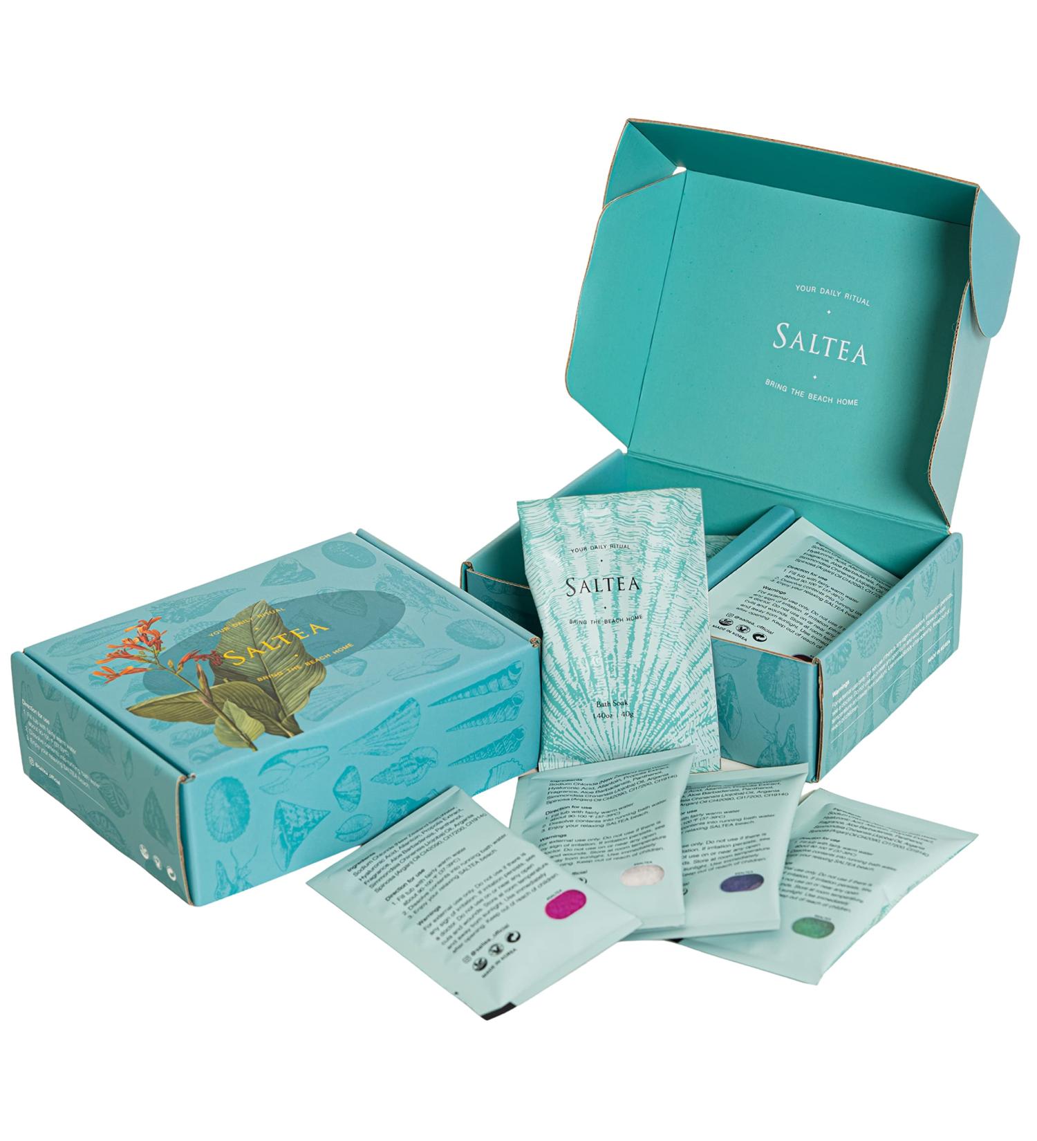 Luxury Spa Bath Salts for Soothing Bubble Bath - Set of 10 Packets (Vetiver) - Buy Online on GoSupps.com