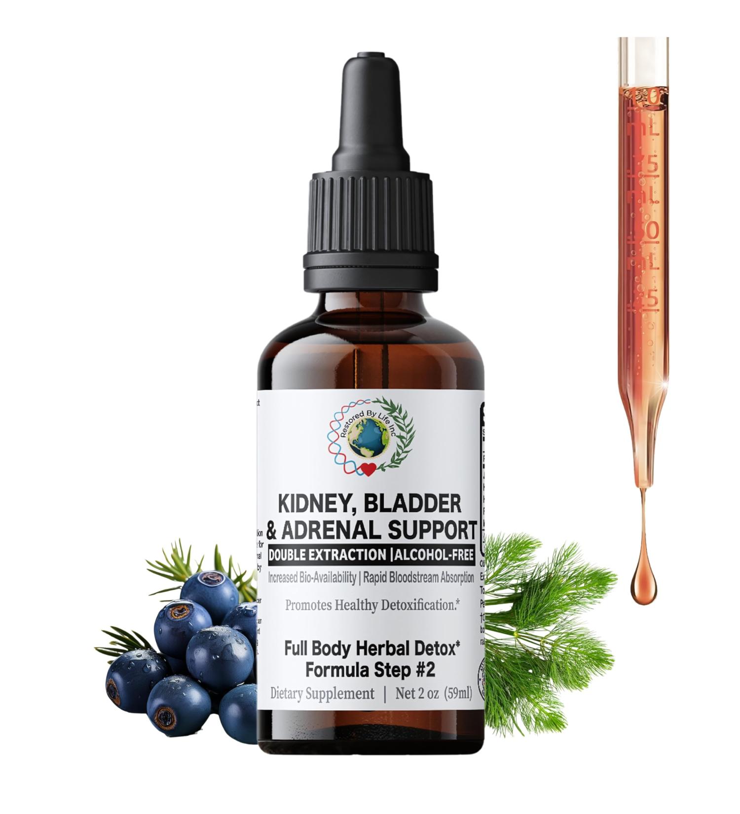 Kidney Bladder & Adrenal Cleanse Detox - Support Natural Wellness | International Shipping - Buy Online on GoSupps.com