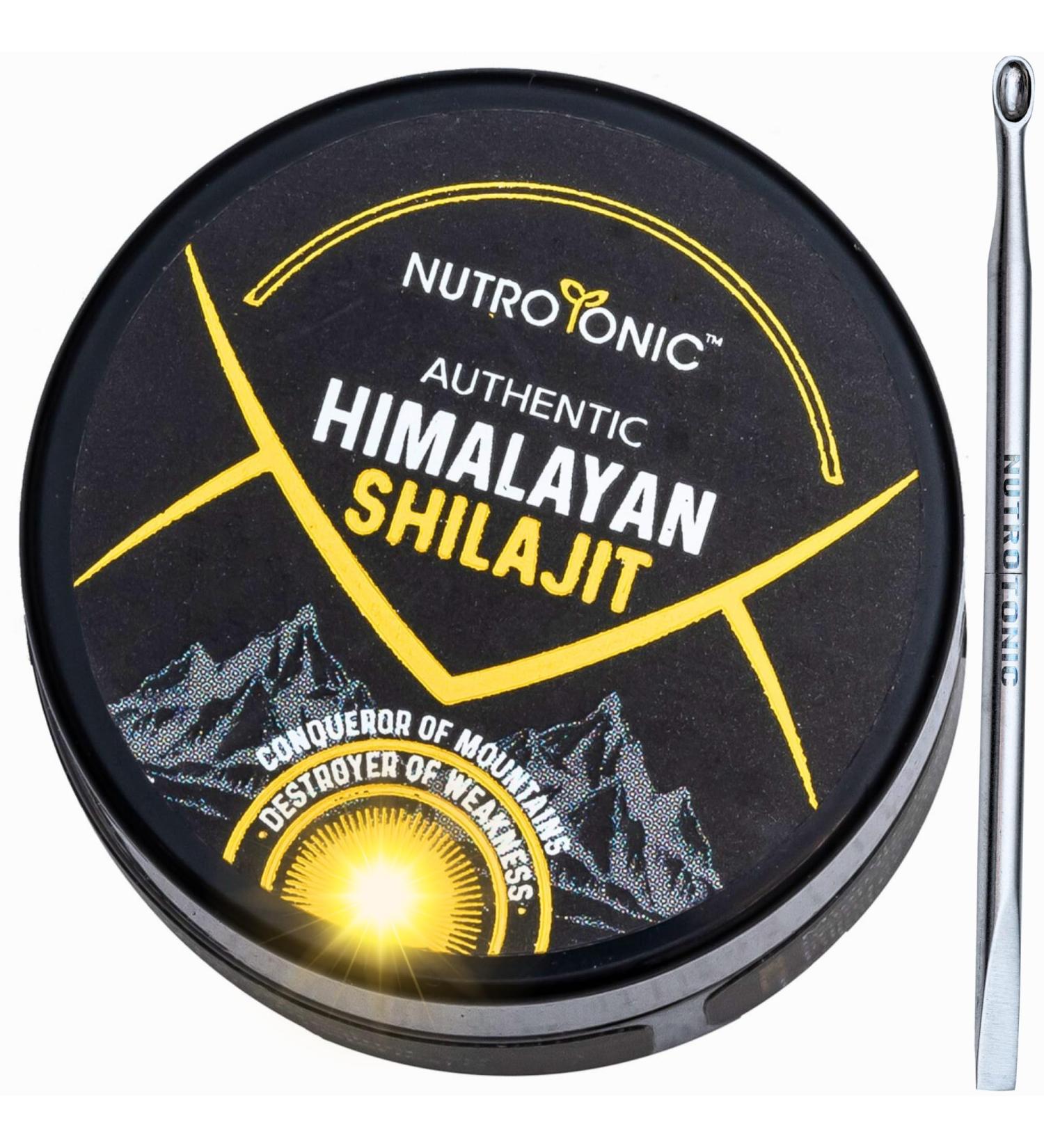 Pure Himalayan Shilajit Resin Third-Party Lab Tested Organic Shilajit for Men & Women 86% Fulvic Acid Wild Crafted at 17000 FT 40x Nano Filtered Immune Support Energy & Cognitive Performance 5g - Buy Online on GoSupps.com
