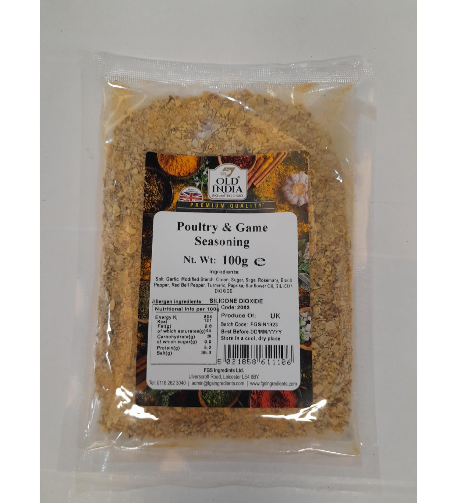 Old India Poultry & Game Seasoning 100g