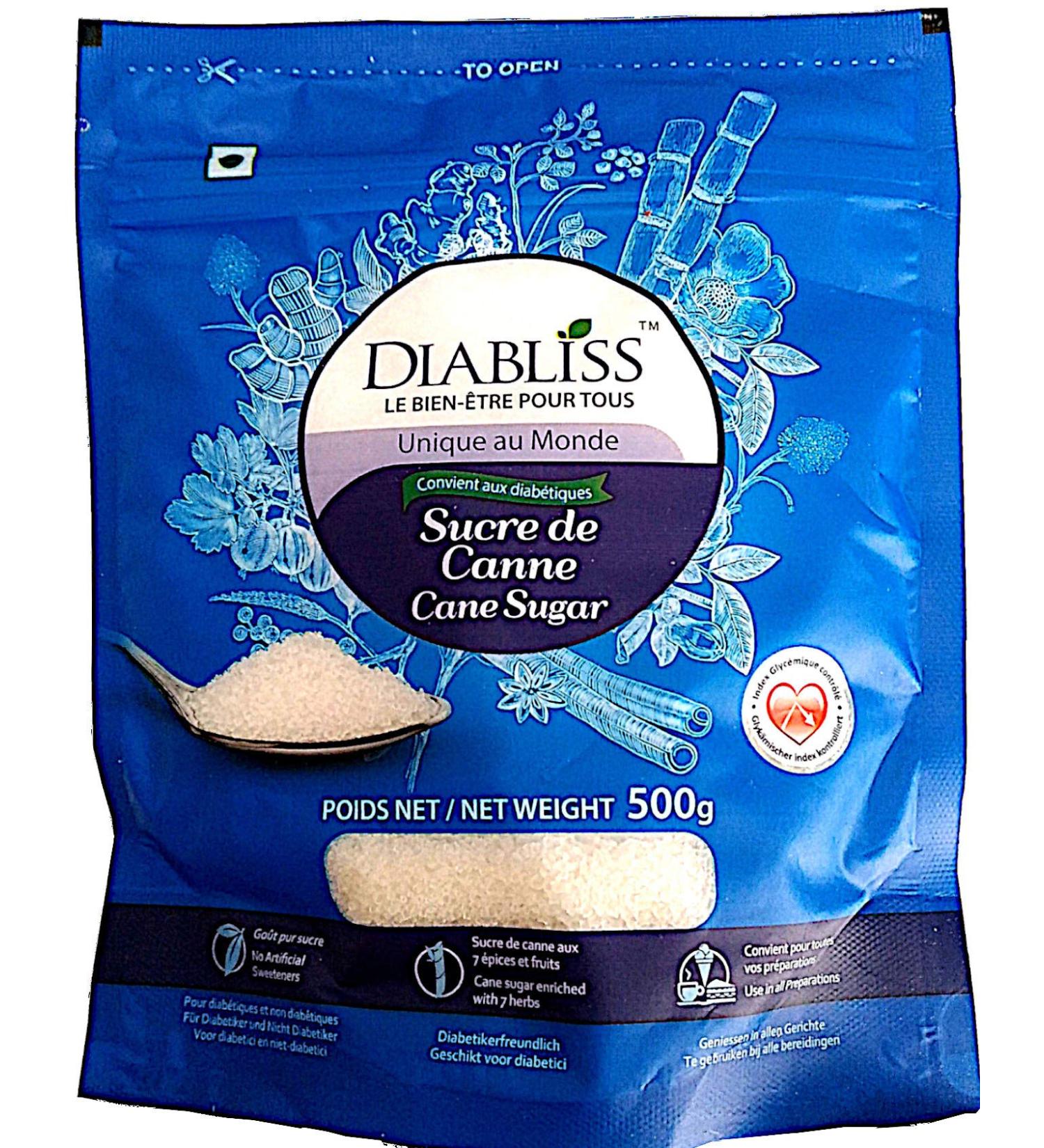 Cane sugar Health for all also for diabetics overweight people or following diets for cakes sugar-free recipes desserts pa - Buy Online on GoSupps.com