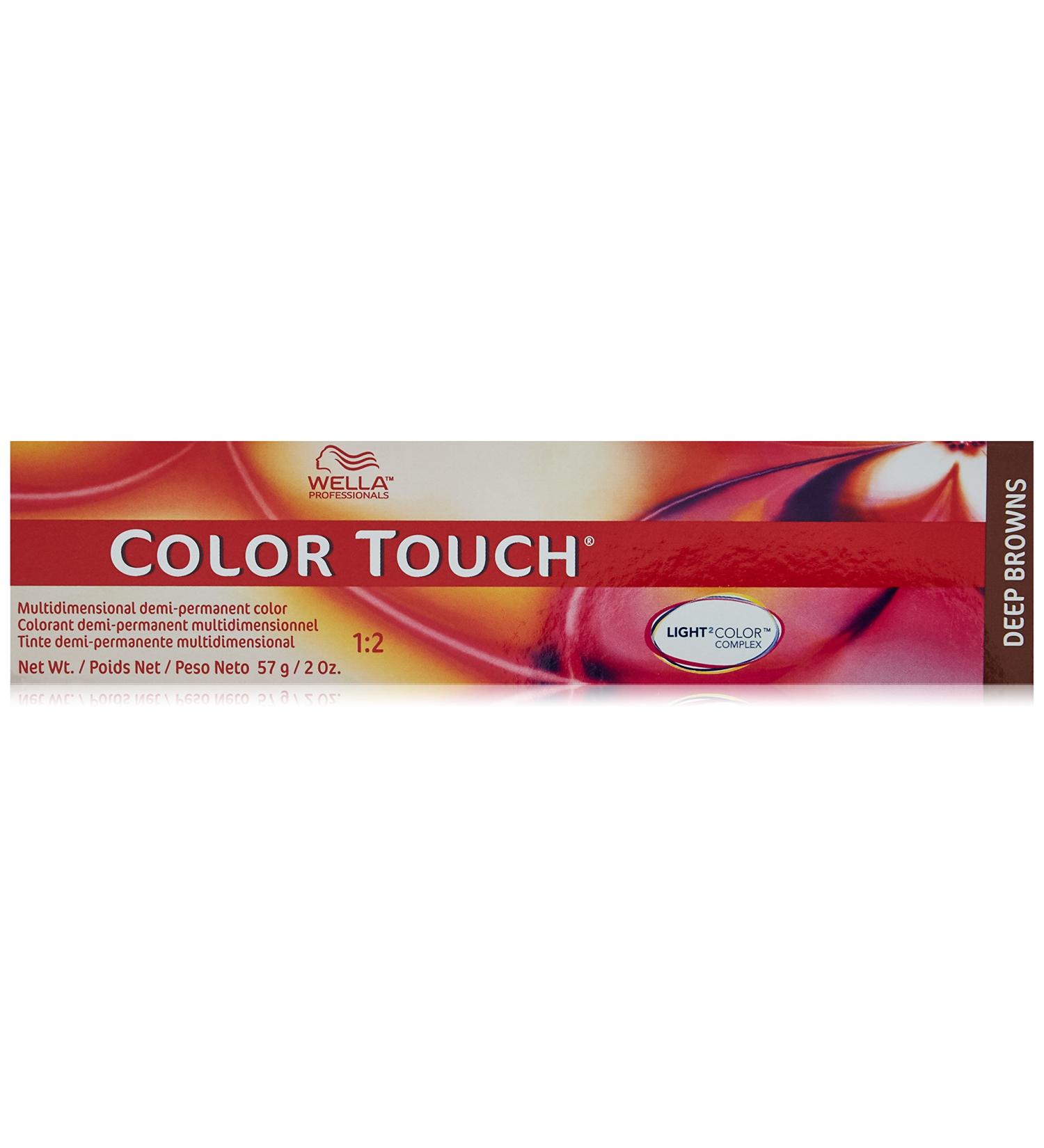  WELLA Wella Color Touch 4/71 2oz Medium Ash Brown - Buy Online on GoSupps.com