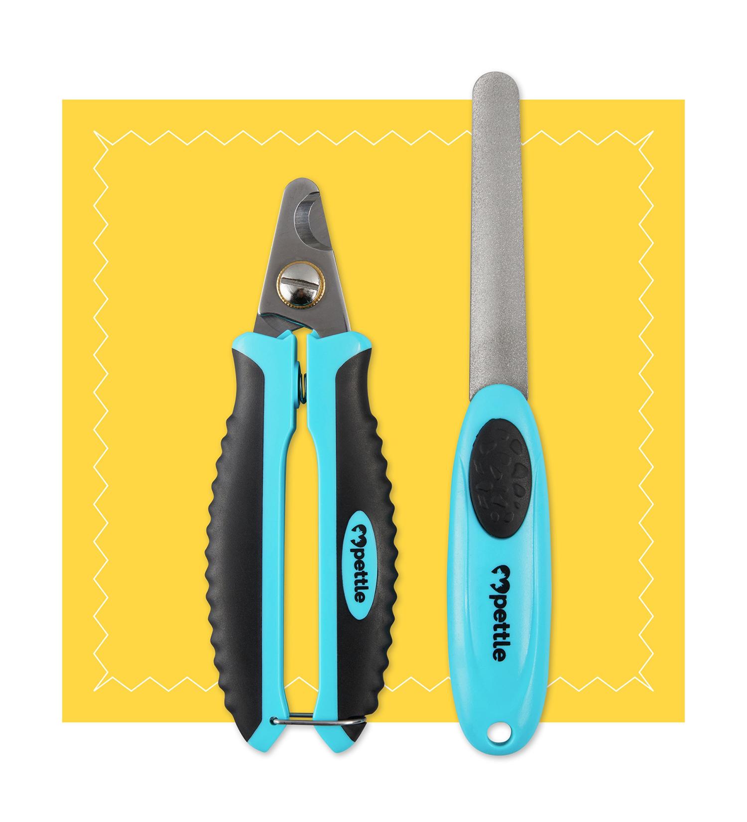 Claw Scissors for Dogs Cats & Small Animals 100% Splinter-Free Stainless Steel Blades Includes Claw File & Care eBook Professional Safety Guard Cutter - Buy Online on GoSupps.com