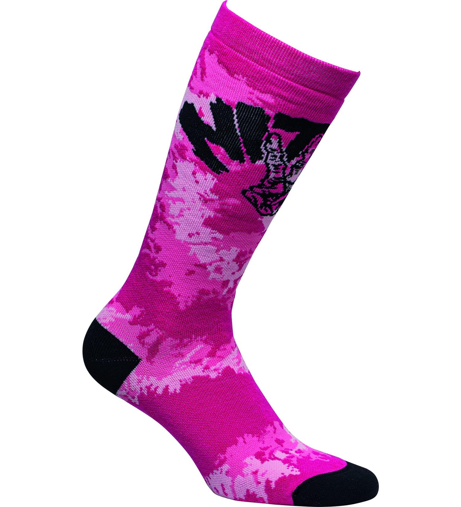 Nitro women's and girls' snowboard socks pink S CLOUD 3 SOCKS