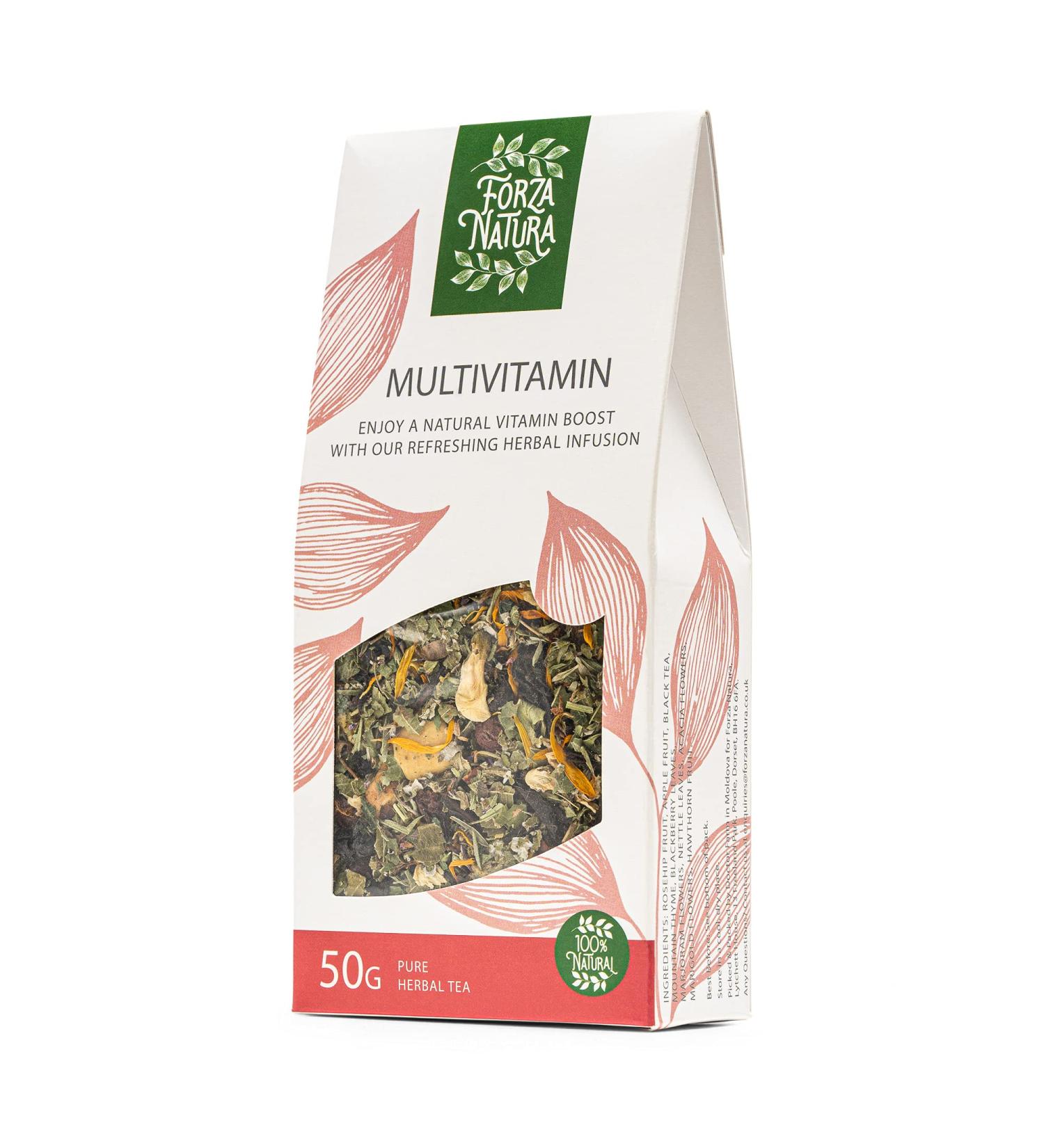 Multivitamin - Loose Leaf Herbal Tea - 100% Natural - 50g