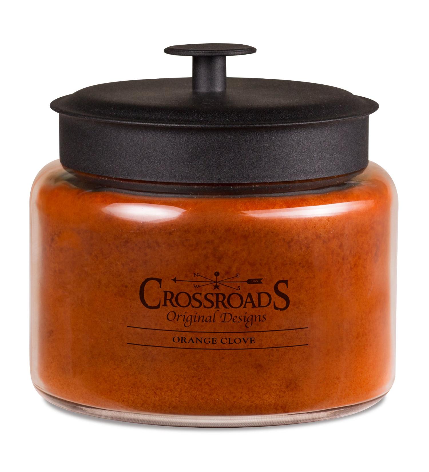 Crossroads Orange Clove Scented 4-Wick Candle 64 Ounce