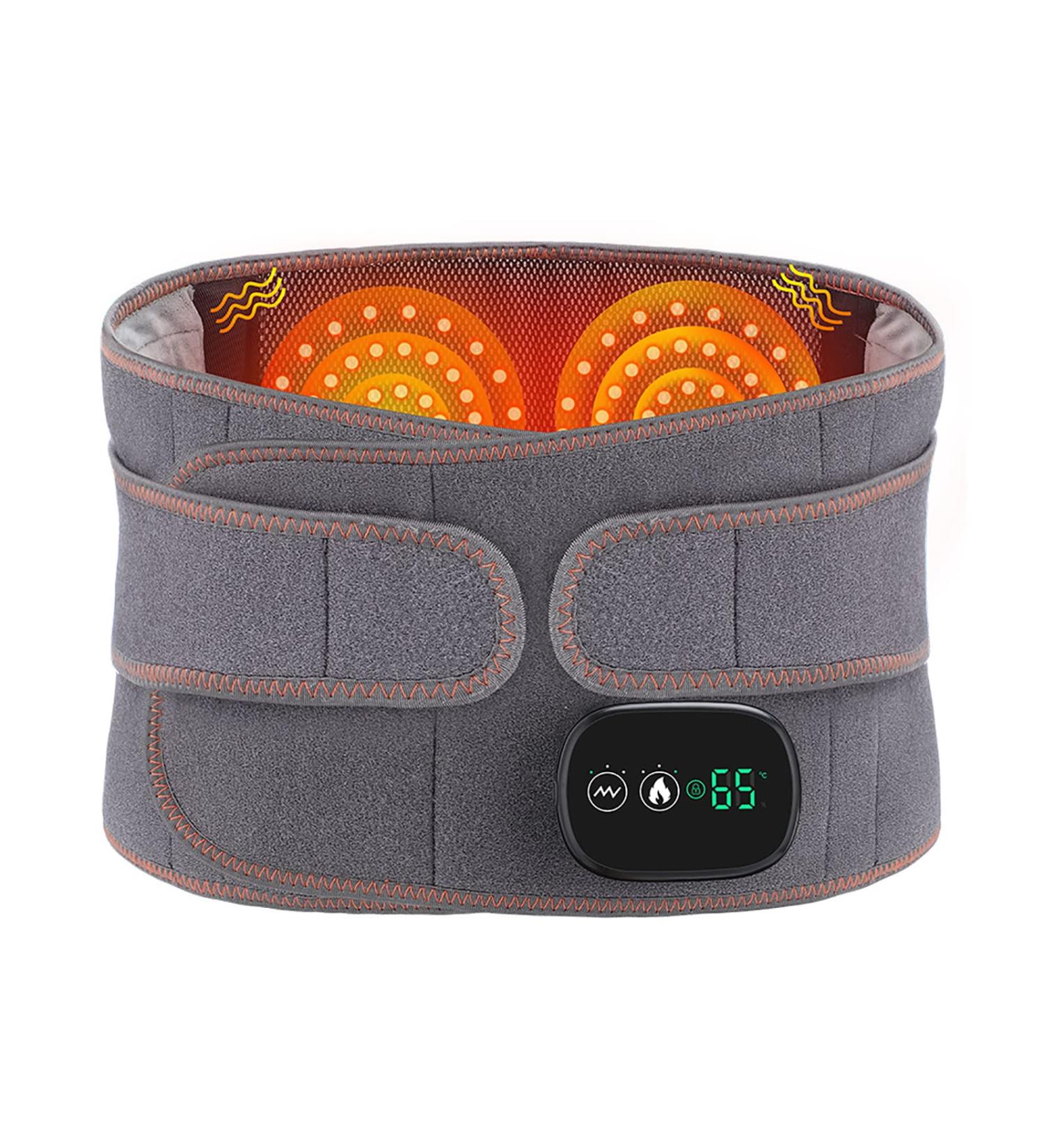 STMKB 2-in-1 Intervertebral Disc Support Belt - USB Heating Hot Compress & Vibration Massage for Spine Decompression - Buy Online on GoSupps.com