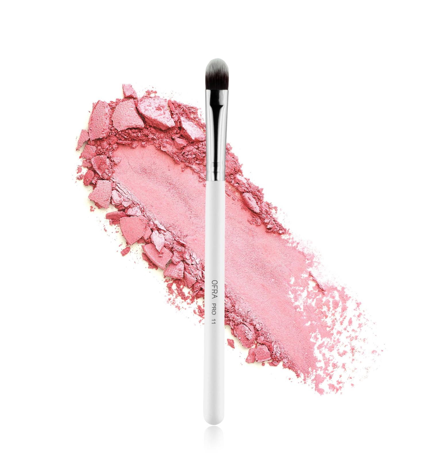 Fine Angled Eyeliner Brush - Professional Flat Tool for Precise Eyeliner Application | Cruelty-Free Beauty Accessory (PRO 11 - Buy Online on GoSupps.com