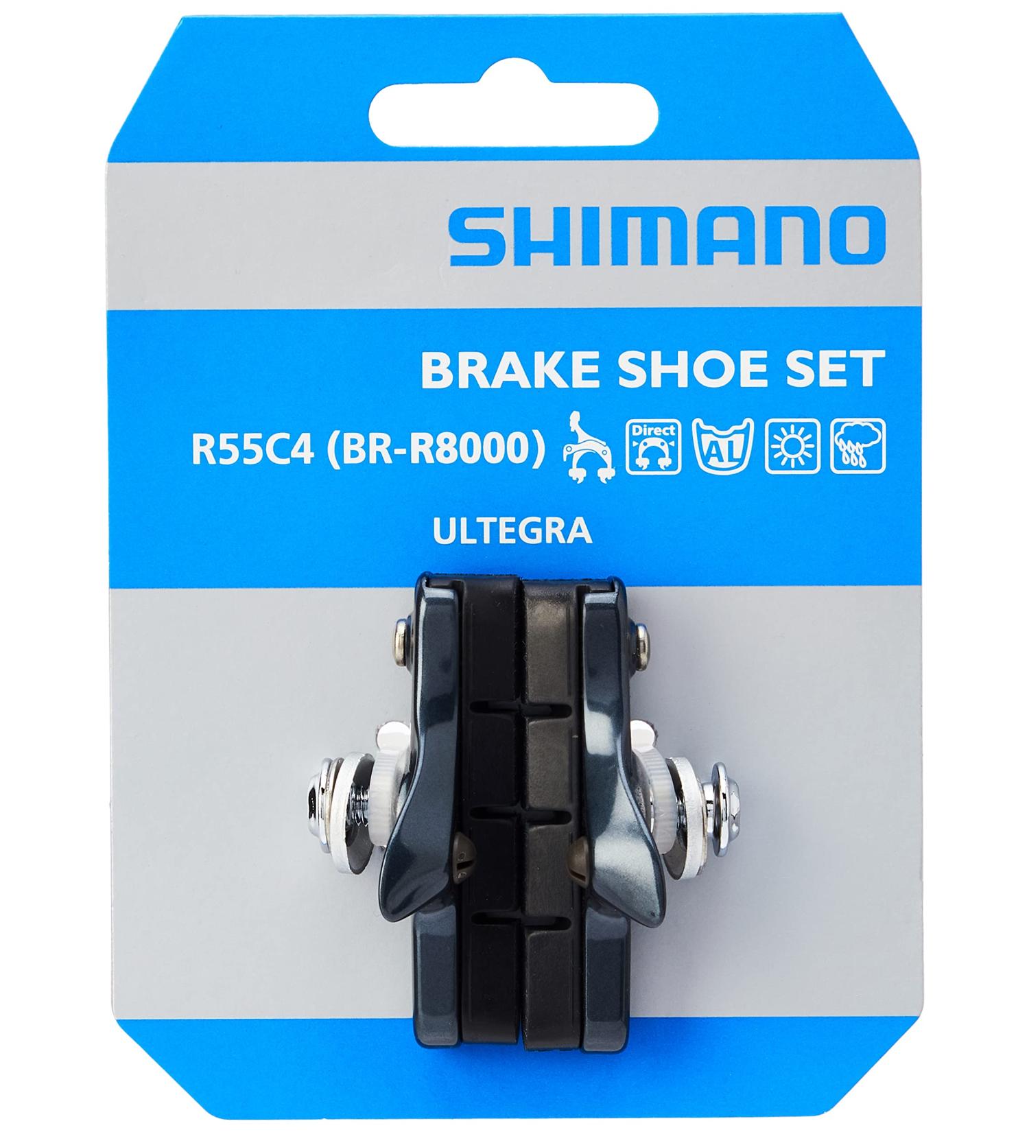 Shimano Ultegra BR-6800 R55C4 Brake Shoe Set - High Performance Braking Solution - Buy Online on GoSupps.com