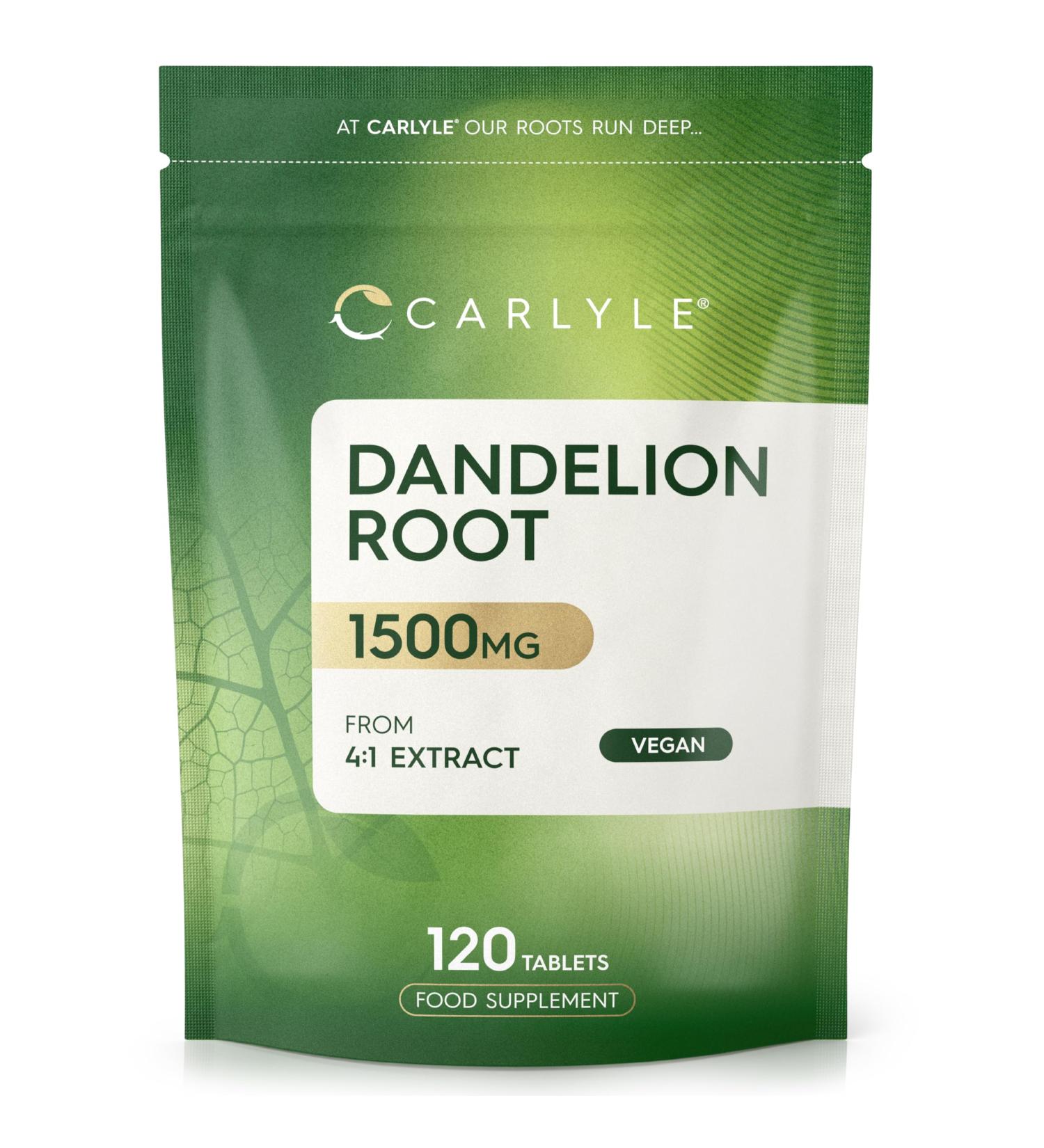 Horbaach Horseweed Powder Tablets 1500mg 120 Dandelion Root Extract Tablets Dandelion Root Extract Vegan Carlyle - Buy Online on GoSupps.com