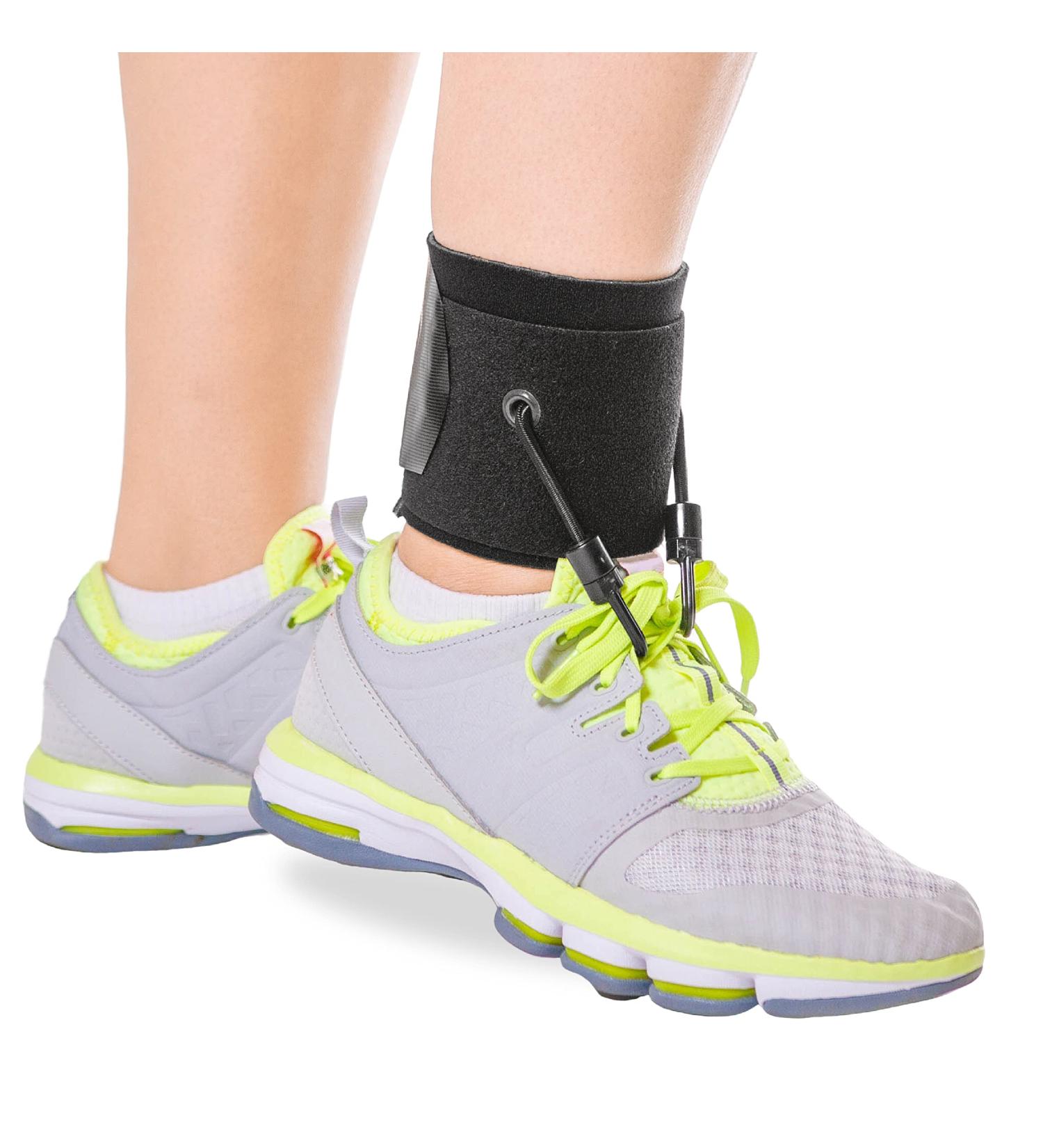Buy BraceAbility AFO Foot Drop Brace - Adjustable Ankle Foot Orthosis for Men & Women Dorsiflexion Support & Toe Lifter - Fits Left/Right (S/M) - International Shipping Available - Buy Online on GoSupps.com