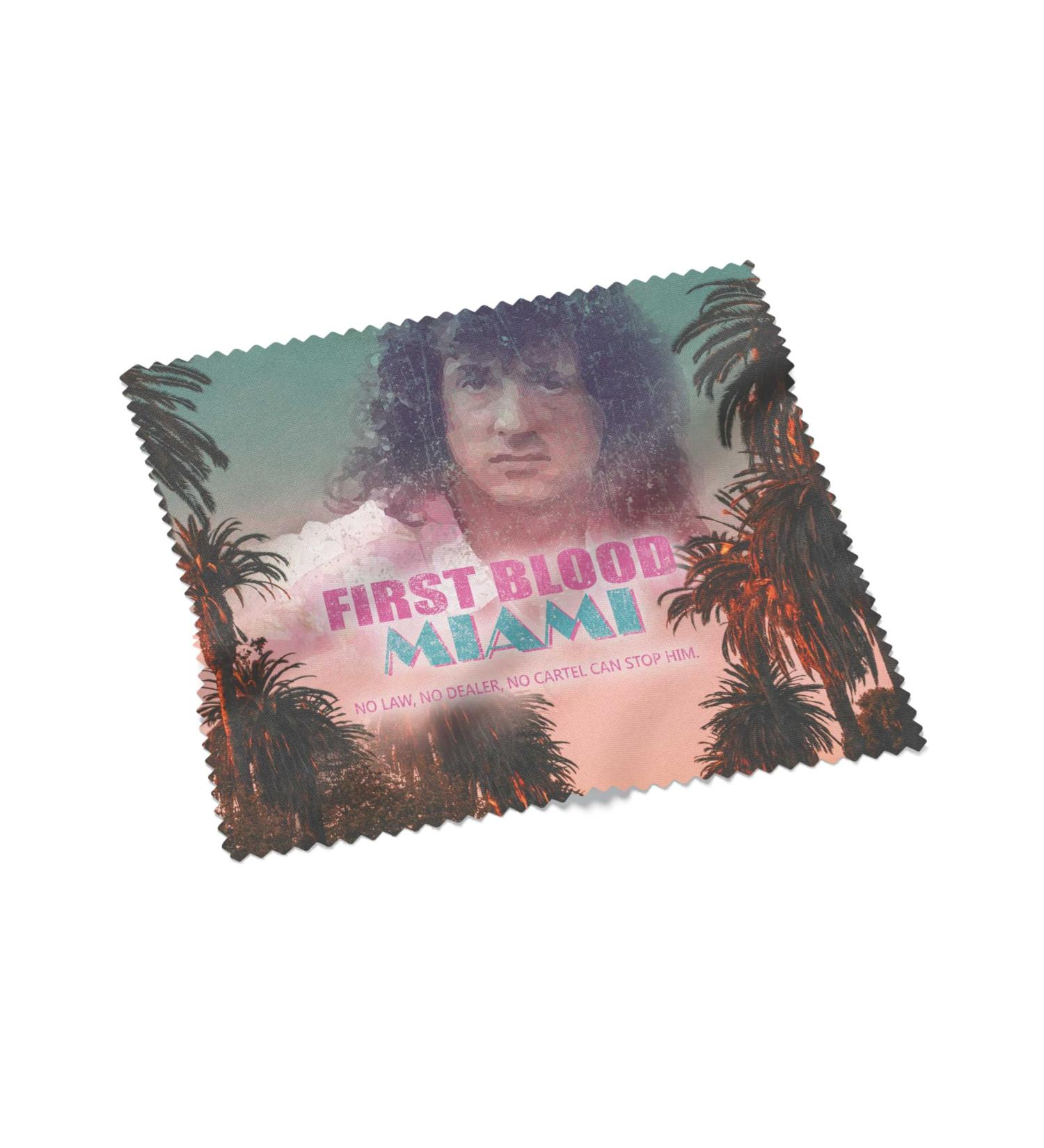 Urban Backwoods First Blood Miami Microfiber Cloth - Glasses Cleaning Cloth