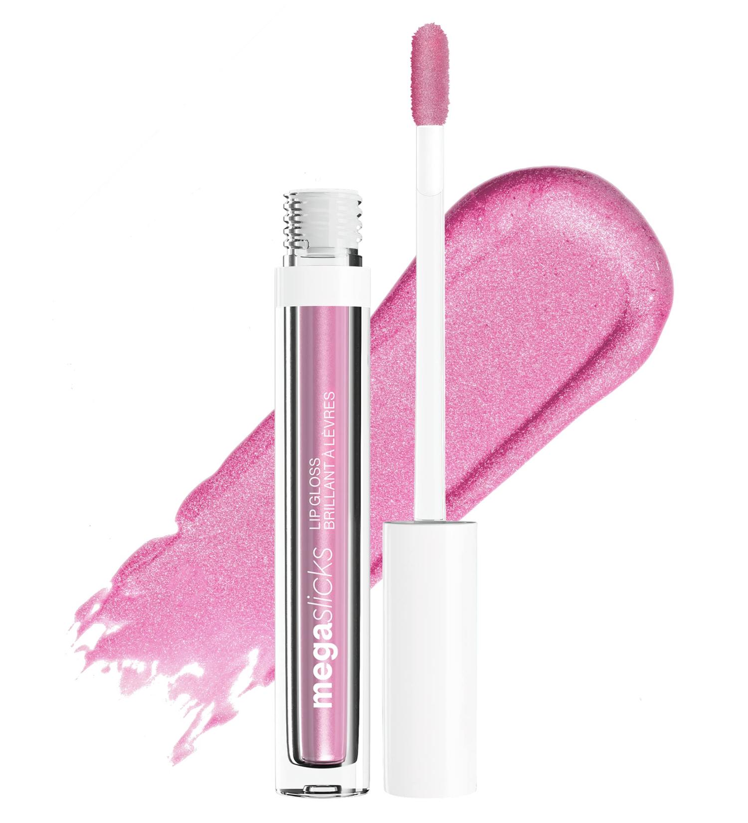 Wet n Wild Mega Slicks Lip Gloss with Hyaluronic Acid for Long Lasting High Shine - Sinless 1 Count - Buy Online on GoSupps.com