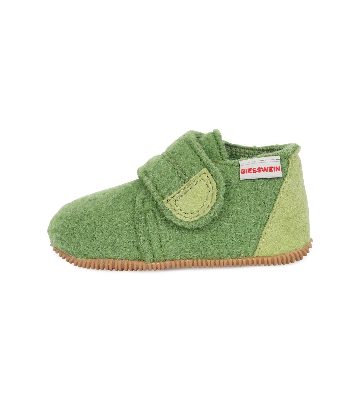 Giesswein Boys Oberstaufen Low-Top Slippers - Grass Green - Size 6 UK Child | 467 - Buy Online on GoSupps.com