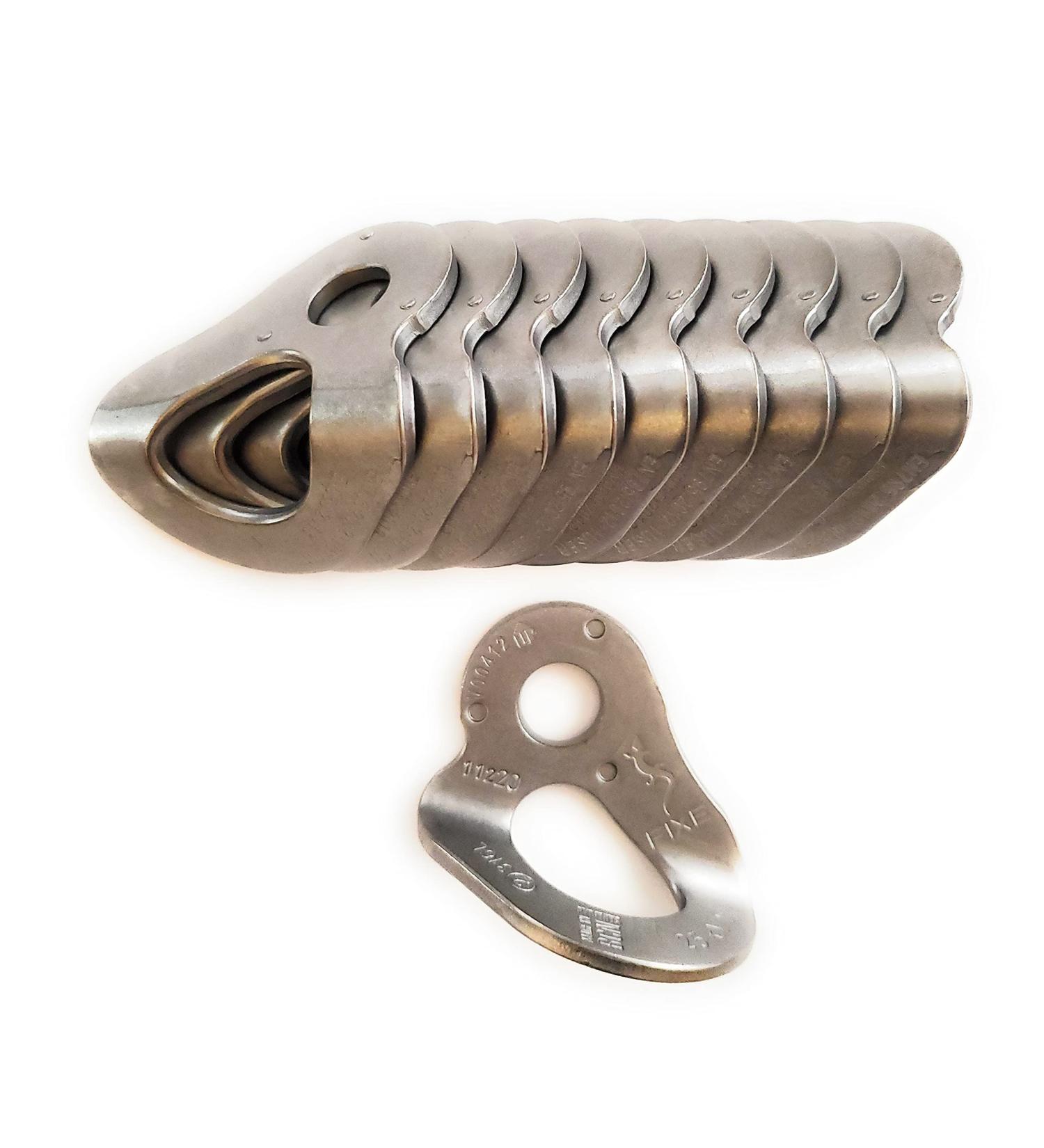 Fixe 316-3.5mm Stainless Steel 1/2 Bolt Hanger - 10 Pack - Buy Online on GoSupps.com