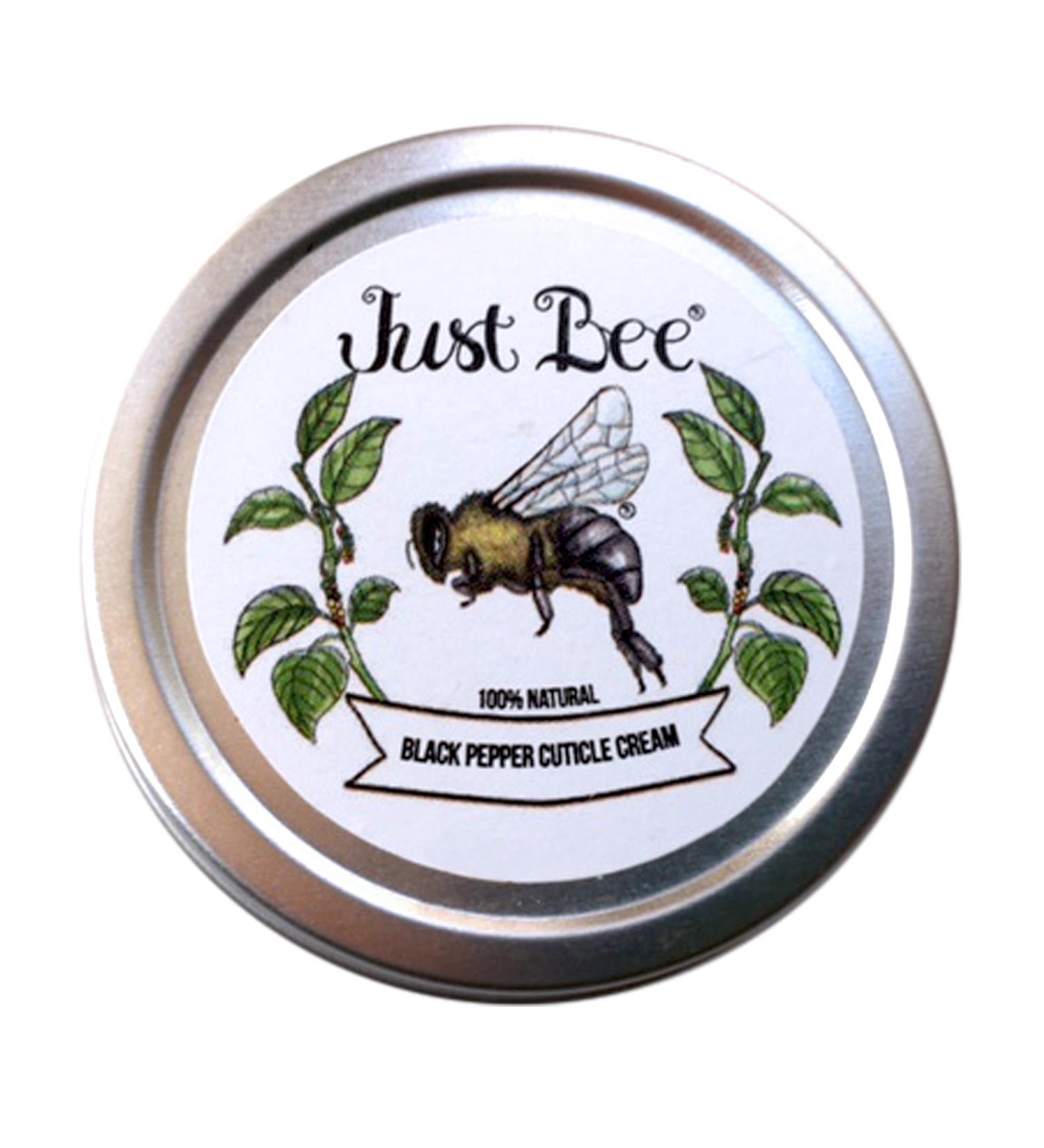 Just Bee Organic Beeswax Black Pepper Cuticle Cream - 100% Natural Essential Oils (1 pack) - Buy Online on GoSupps.com