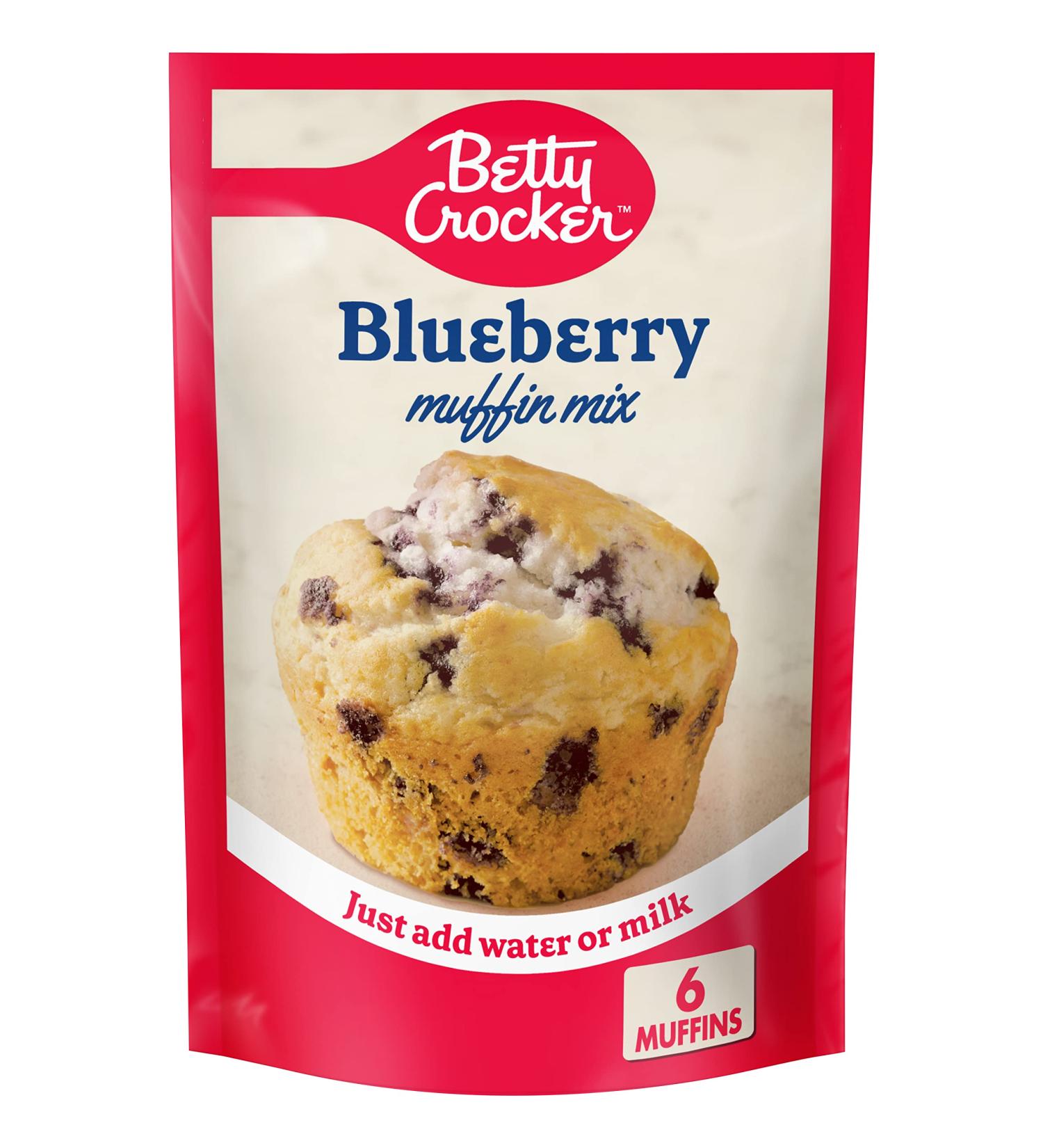 Betty Crocker Blueberry Muffin Mix 6.5 oz (Pack of 9) - Ready to Bake & Delicious - Buy Online on GoSupps.com