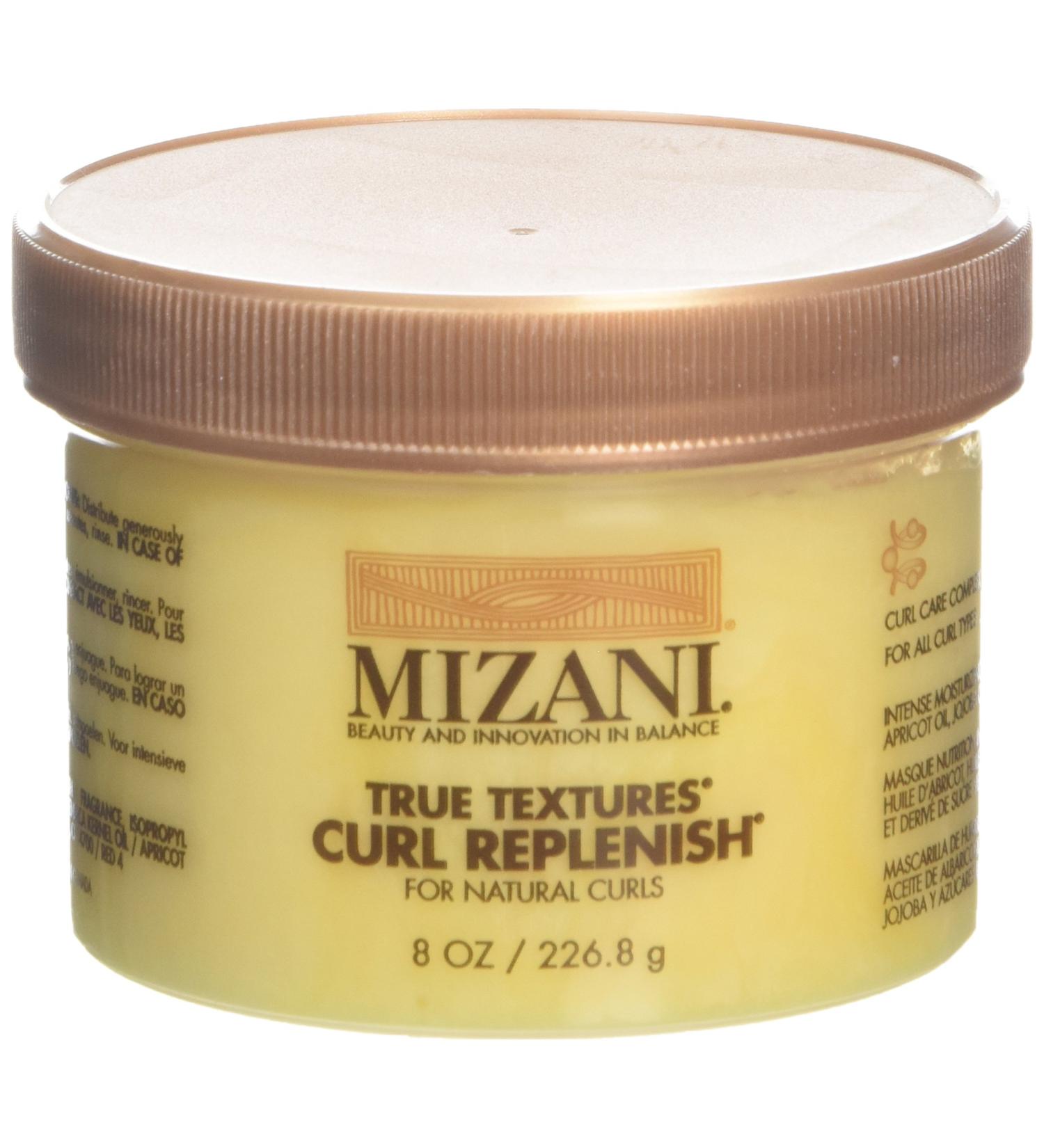 Mizani True Textures Curl Replenish for Natural Curls - 226.8g | Best Moisturizer for Curly Hair | International Shipping Available - Buy Online on GoSupps.com