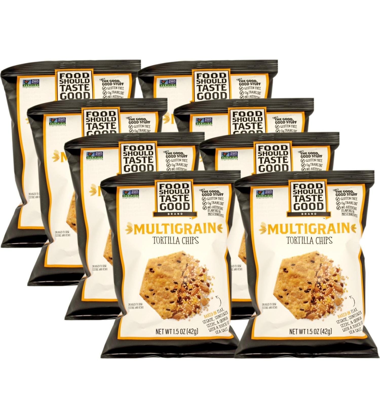 Food Should Taste Good Multigrain 1.5 oz - Pack of 8 | Healthy Snack Option - Buy Online on GoSupps.com