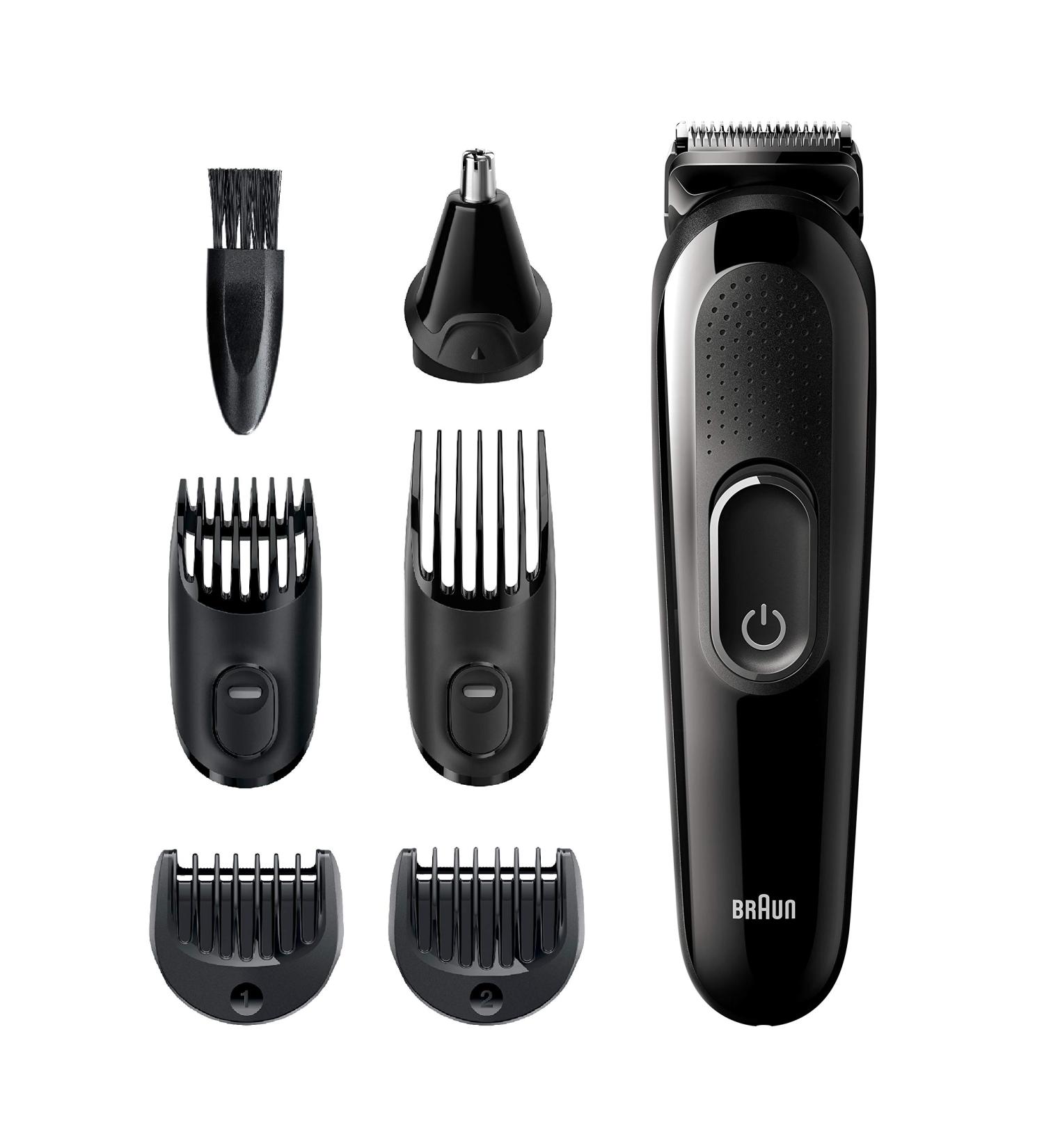 Braun MGK3220 Hair Clippers for Men - 6-in-1 Beard Trimmer & Grooming Kit | Cordless & Rechargeable - Buy Online on GoSupps.com