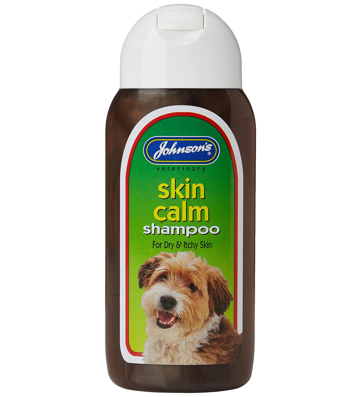 Johnsons Skin Calm Dog shampoo 200ml for dry and itchy skin 200 ml (Pack of 1) - Buy Online on GoSupps.com