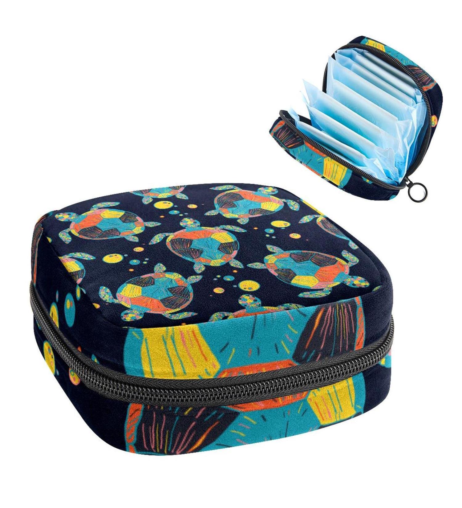 Women's Bond Storage Pockets Stillpad Holder - Bunte Turtle Bladder Beager Period Kit Bag - Feminine Product Bag for Girls - Buy Online on GoSupps.com