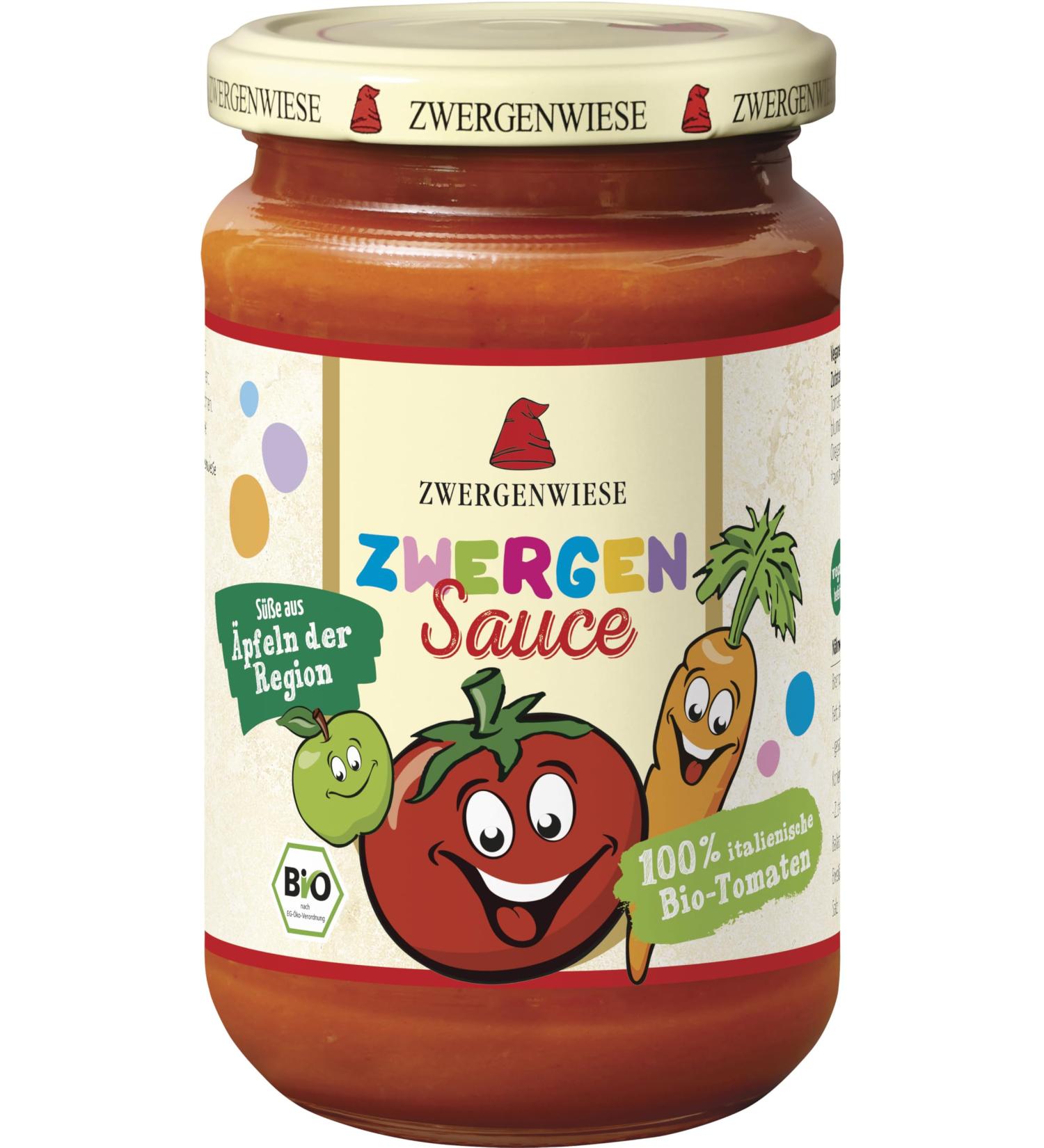 Zwergenwiese Organic Dwarf Sauce (2 x 340 ml)