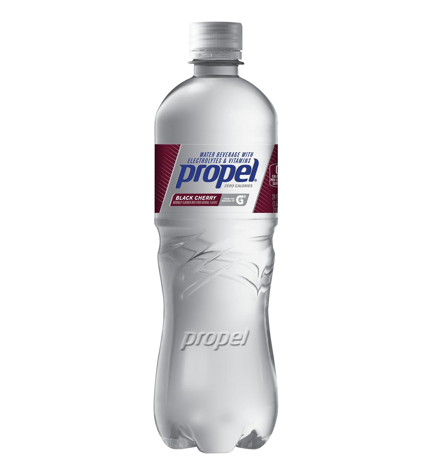 Propel Zero Black Cherry 24oz - Nutrient Enhanced Water Beverage - Buy Online on GoSupps.com