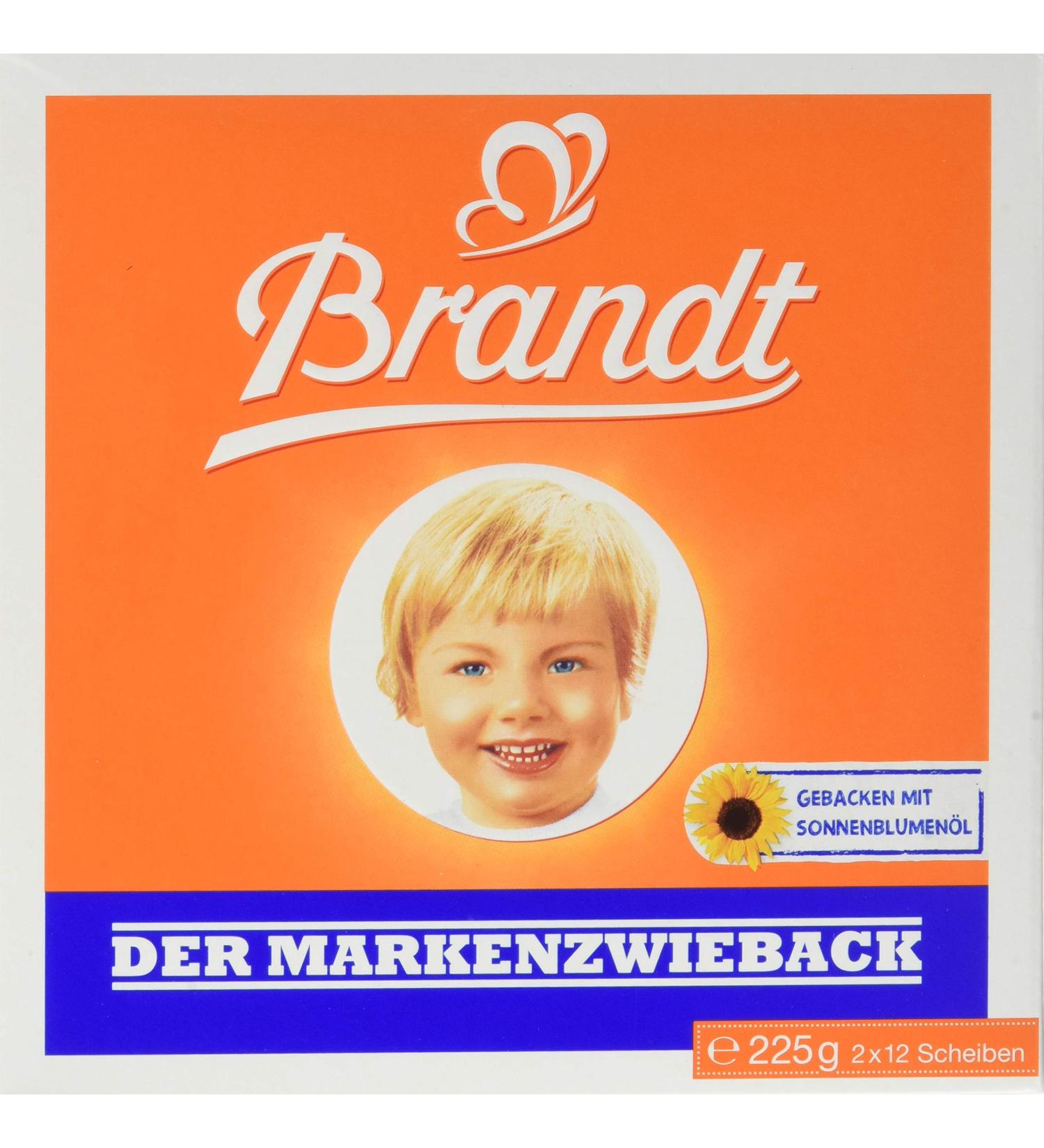 Brandt Branded Rusks - Pack of 20 (20 x 225g) | Premium Quality International Shipping - Buy Online on GoSupps.com