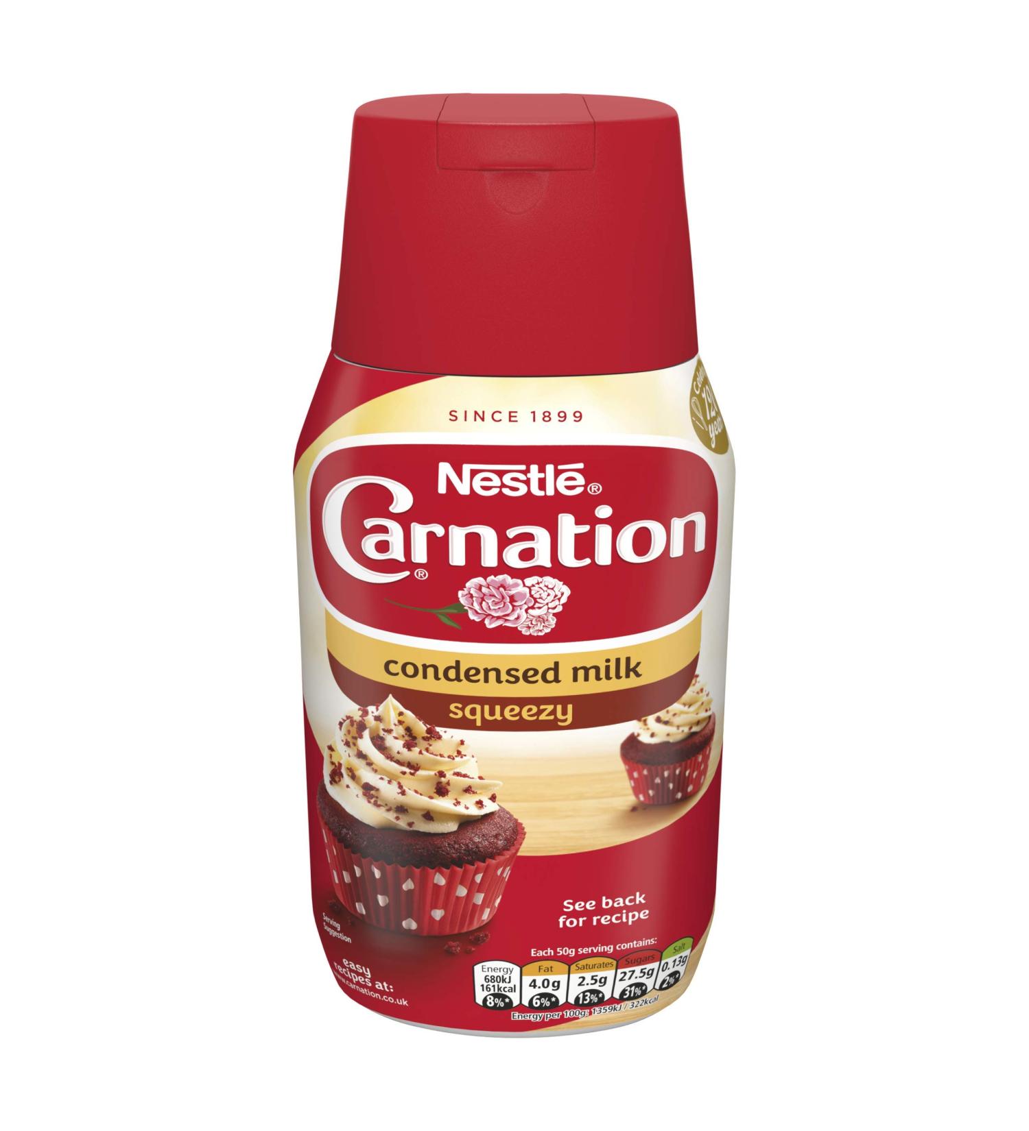 Nestle Carnation Squeezy Sweetened Condensed Milk 450g - Pack of 1 | Condensed Milk 450g - Buy Online on GoSupps.com