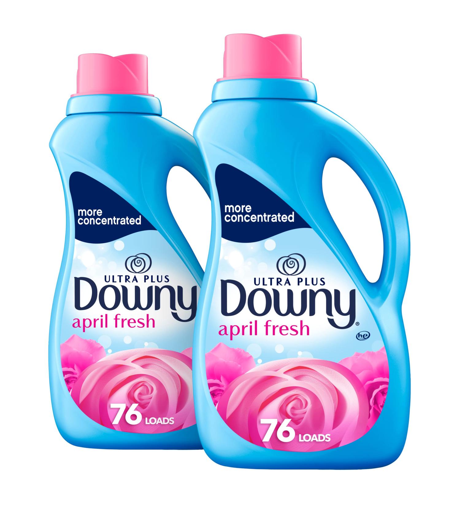 Downy Ultra Plus April Fresh Scent Fabric Softener Liquid - 152 Loads (Pack of 2) - Buy Online on GoSupps.com