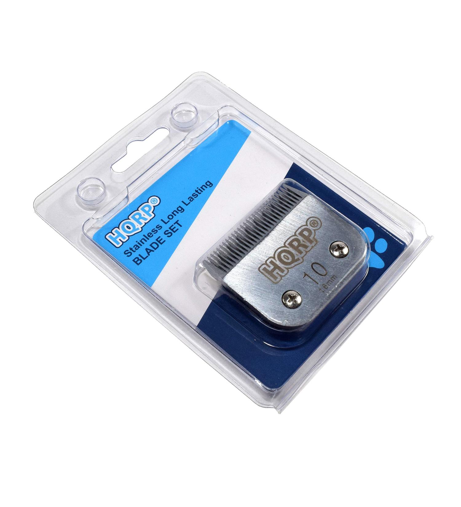 HQRP Size-10 Animal Clipper Blade for Wahl KM Series KM-1 / KM-2 / KM-5 / KM-10 ProFicient Rapid-Fire Storm Storm-II Pet Grooming Coaster - Buy Online on GoSupps.com